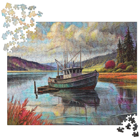 Let's Go Fishing - Jigsaw puzzle