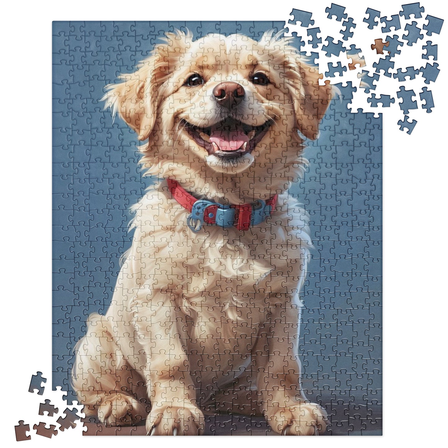 Happy Puppy - Jigsaw puzzle