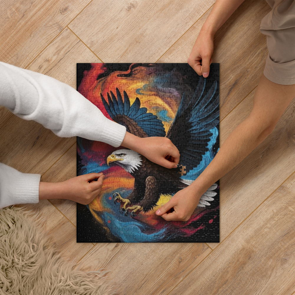 Eagle Flight - Jigsaw puzzle - 520 Pieces