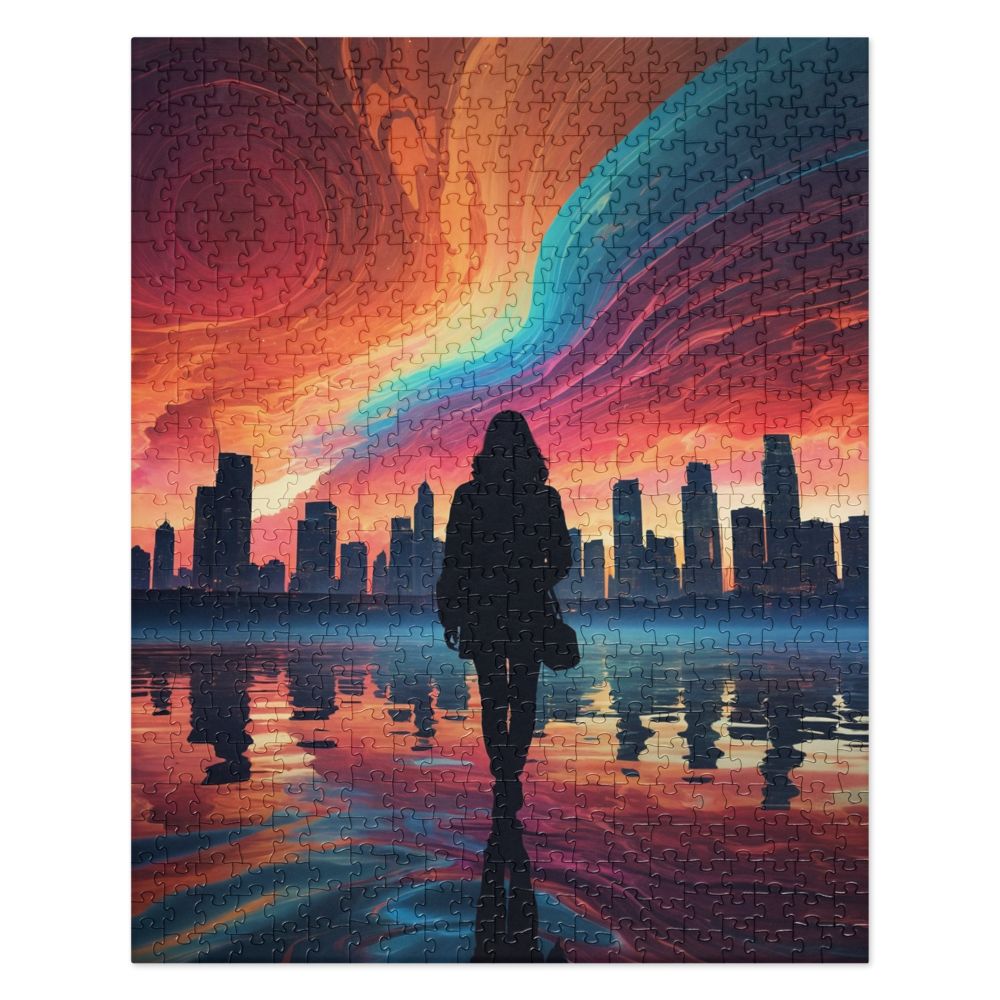 Sunrise in the City - Jigsaw puzzle