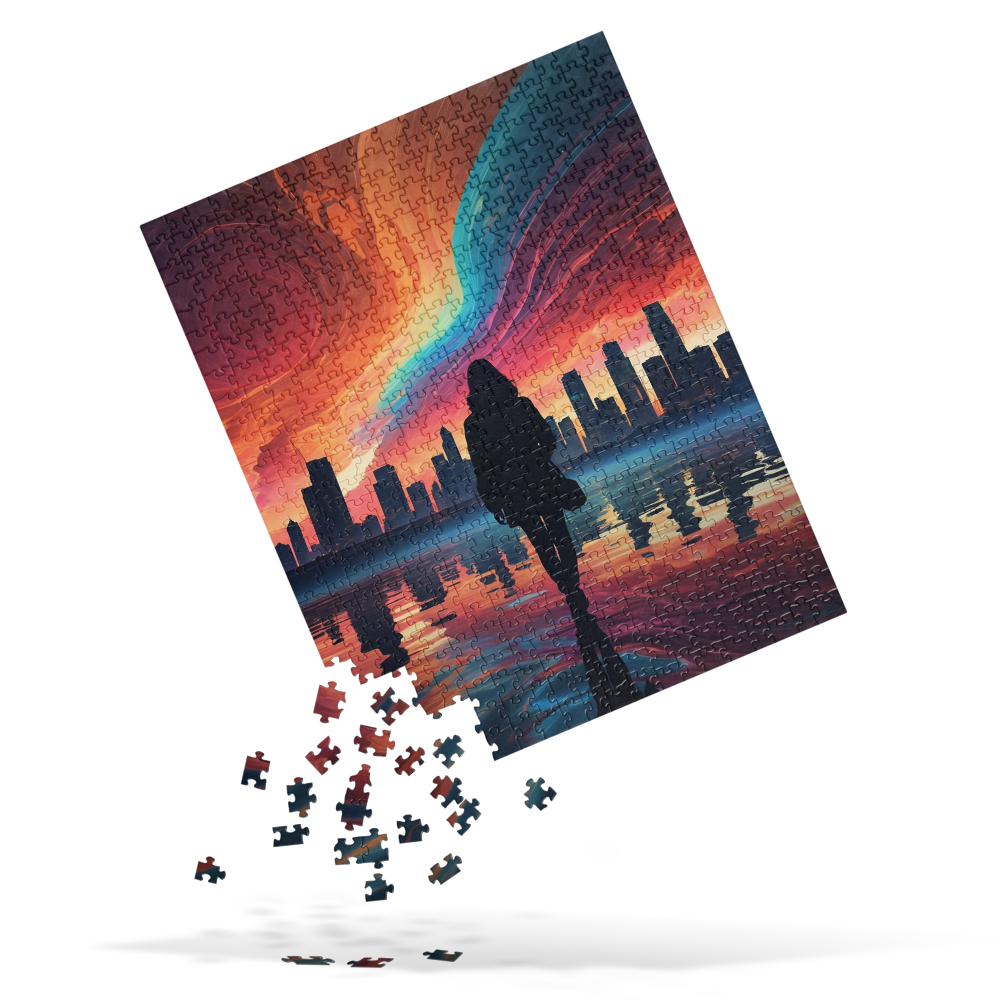 Sunrise in the City - Jigsaw puzzle