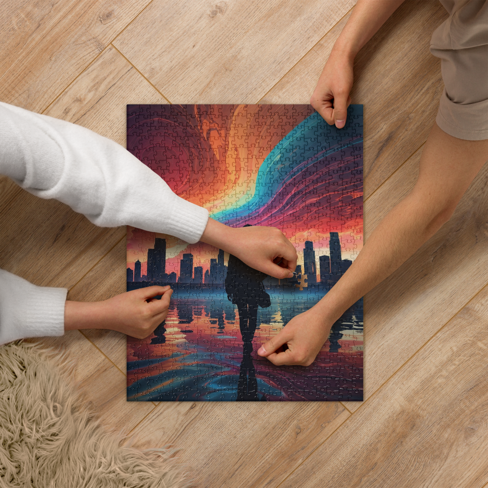 Sunrise in the City - Jigsaw puzzle