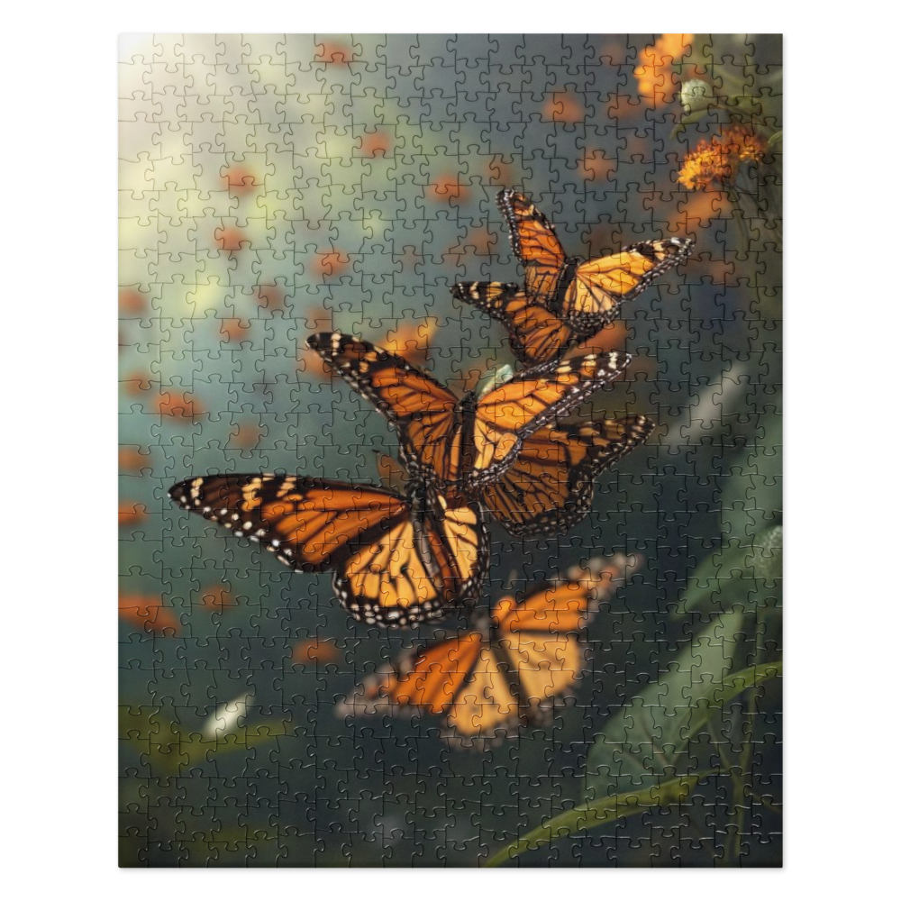 Butterflies - Jigsaw puzzle - 520 Pieces