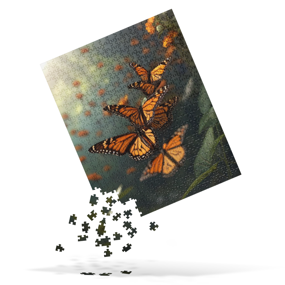 Butterflies - Jigsaw puzzle - 520 Pieces