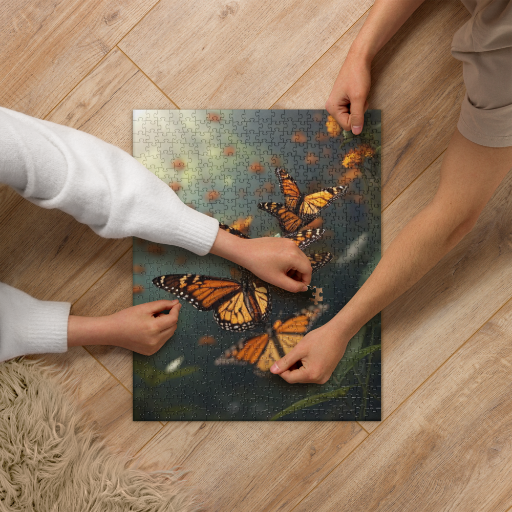 Butterflies - Jigsaw puzzle - 520 Pieces