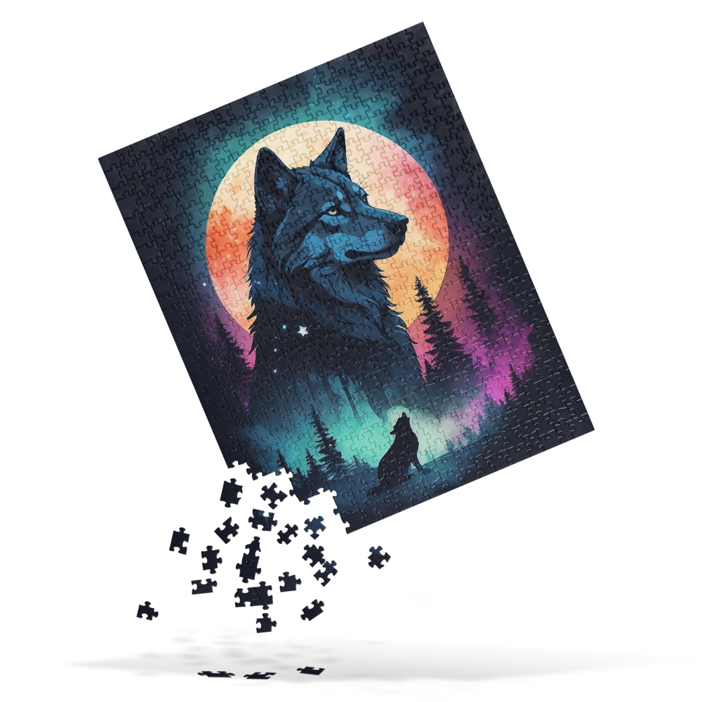 Lone Wolf - Jigsaw puzzle