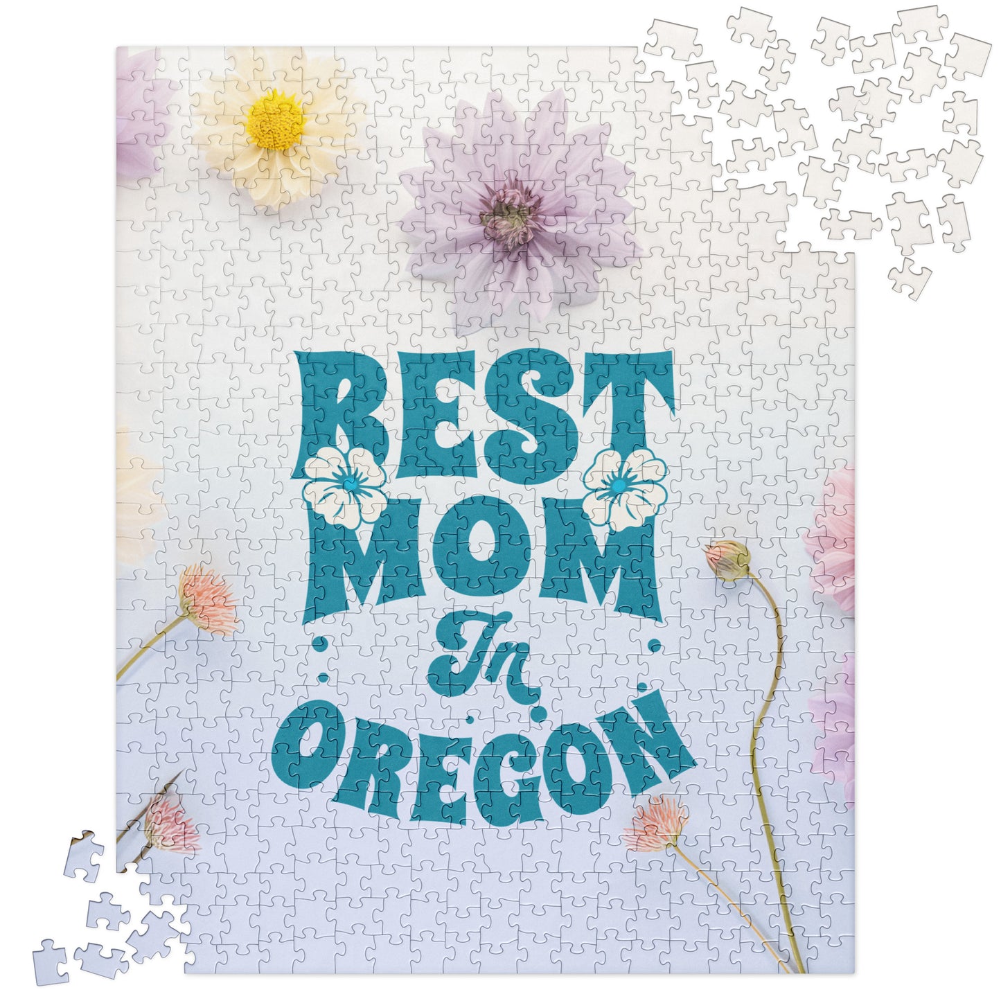 Best Mom in Oregon - Jigsaw puzzle