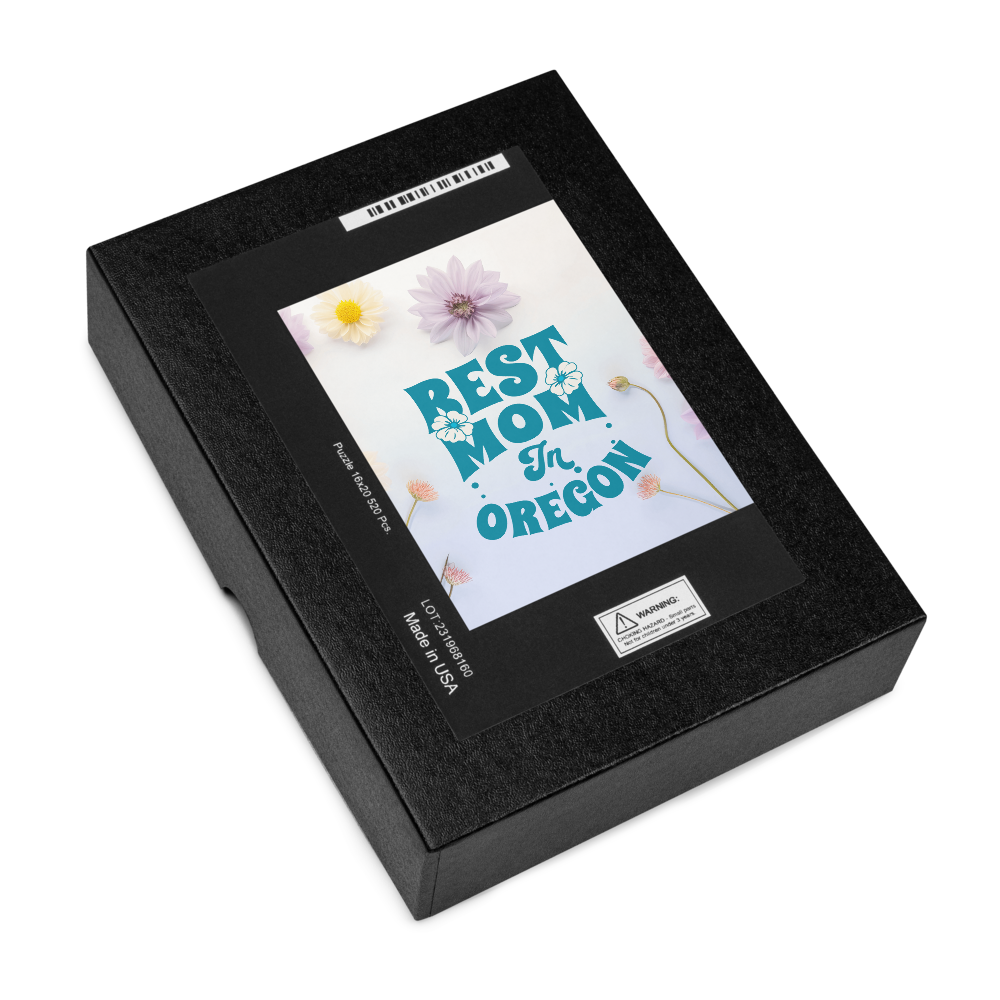 Best Mom in Oregon - Jigsaw puzzle