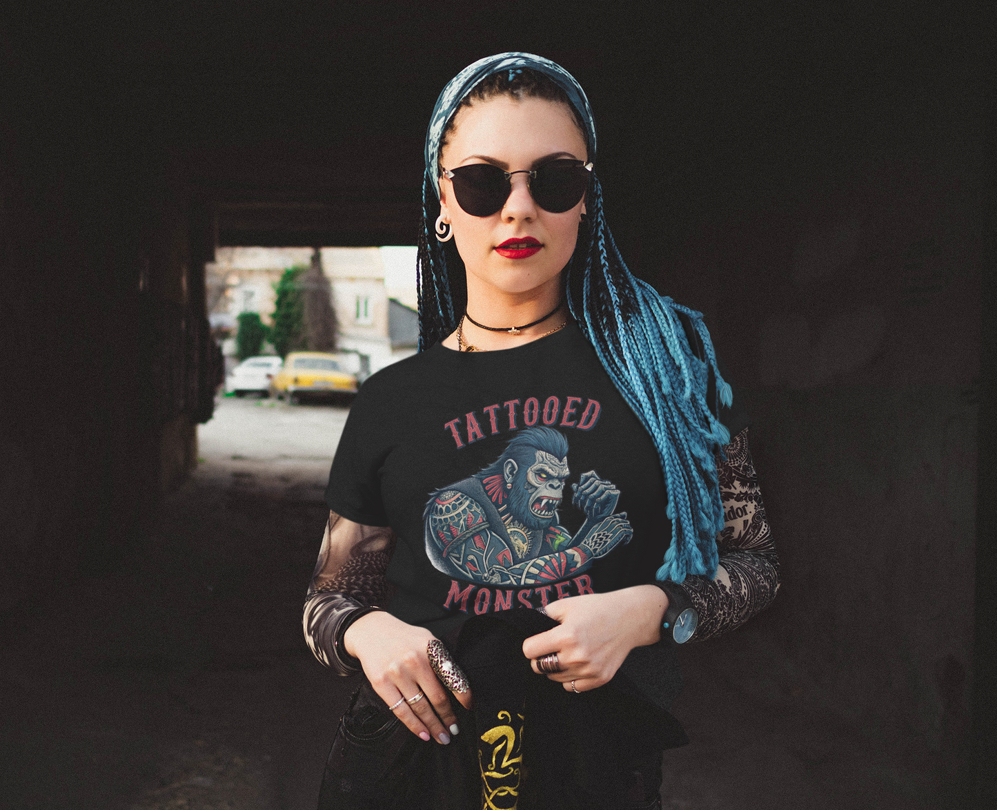 TATTOOED MONSTER - Unisex classic tee