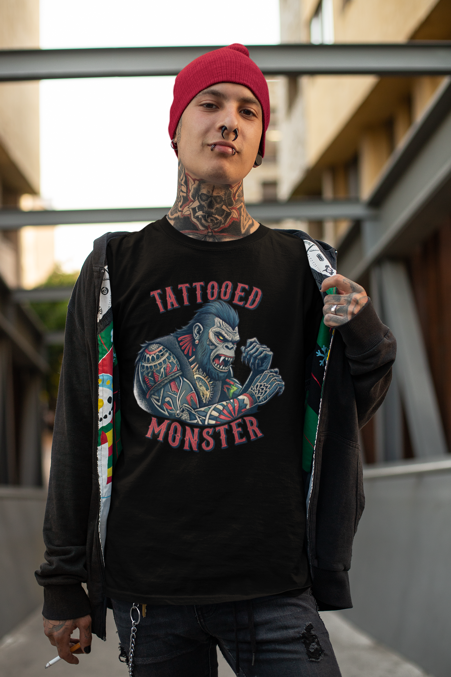 TATTOOED MONSTER - Unisex classic tee