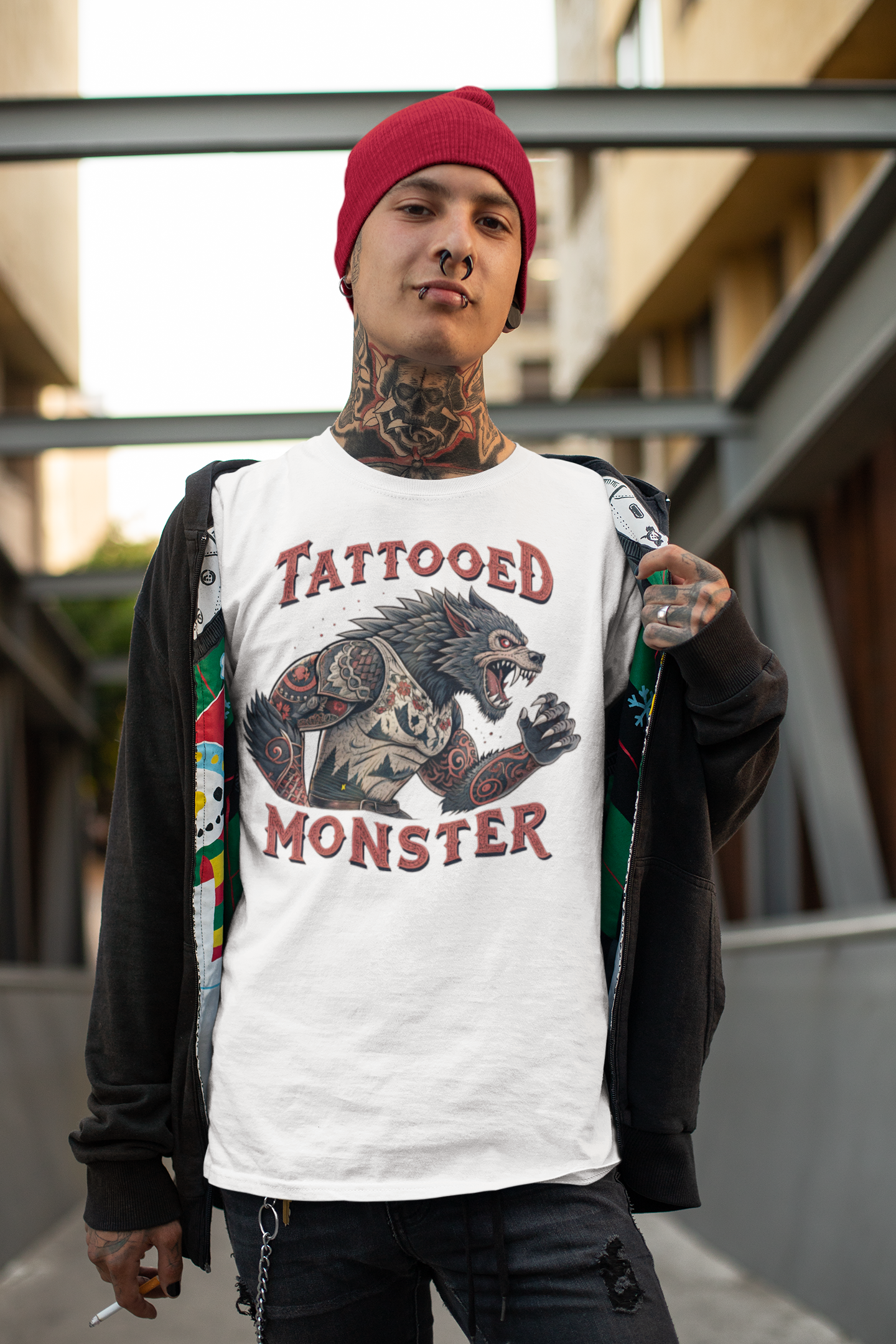 TATTOOED MONSTER #4 - Unisex classic tee