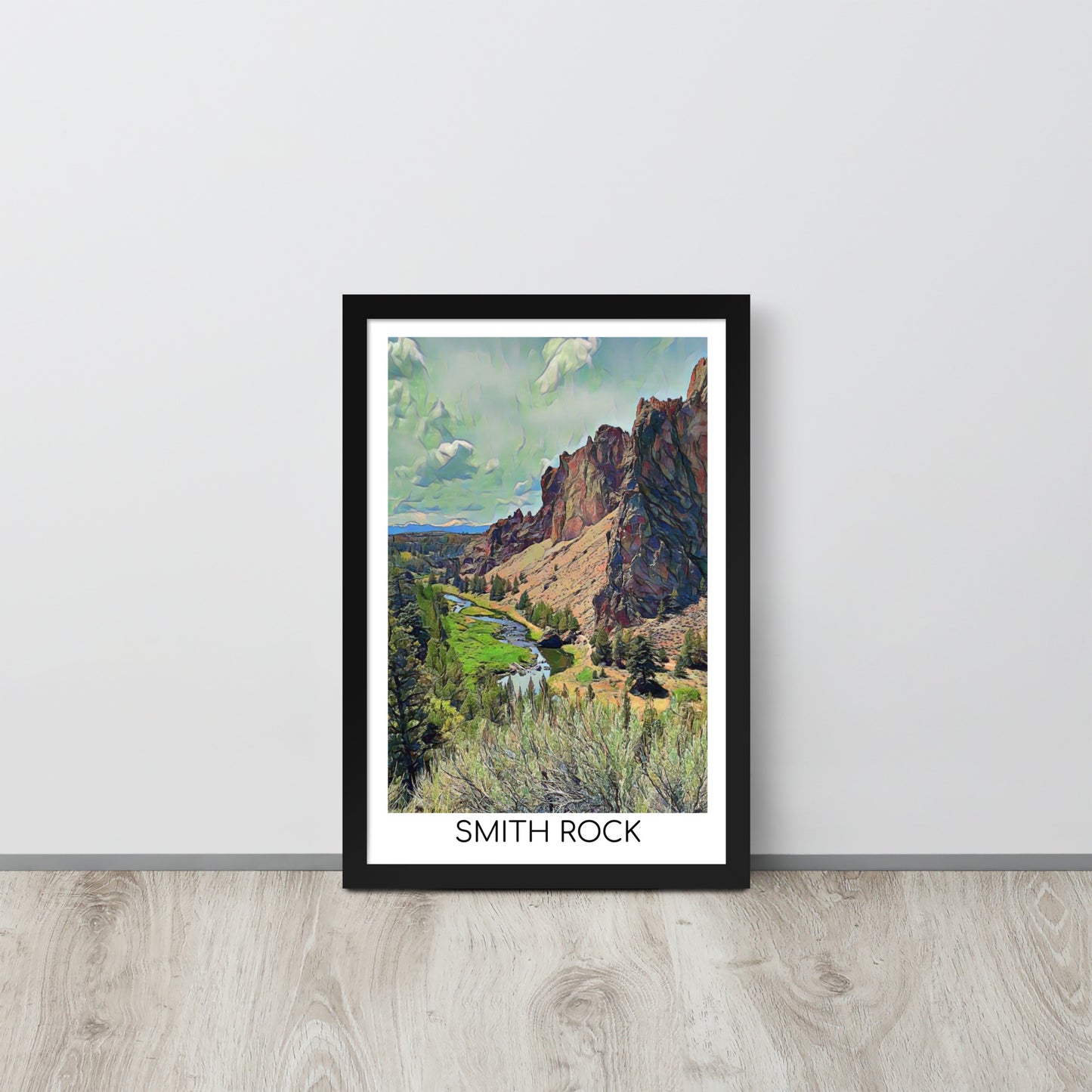 Smith Rock - Framed poster