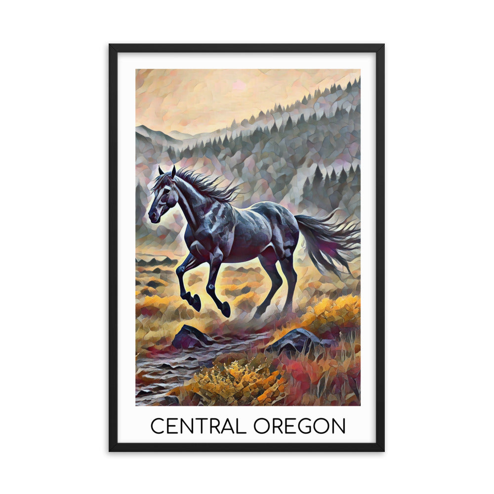 Central Oregon - Framed poster