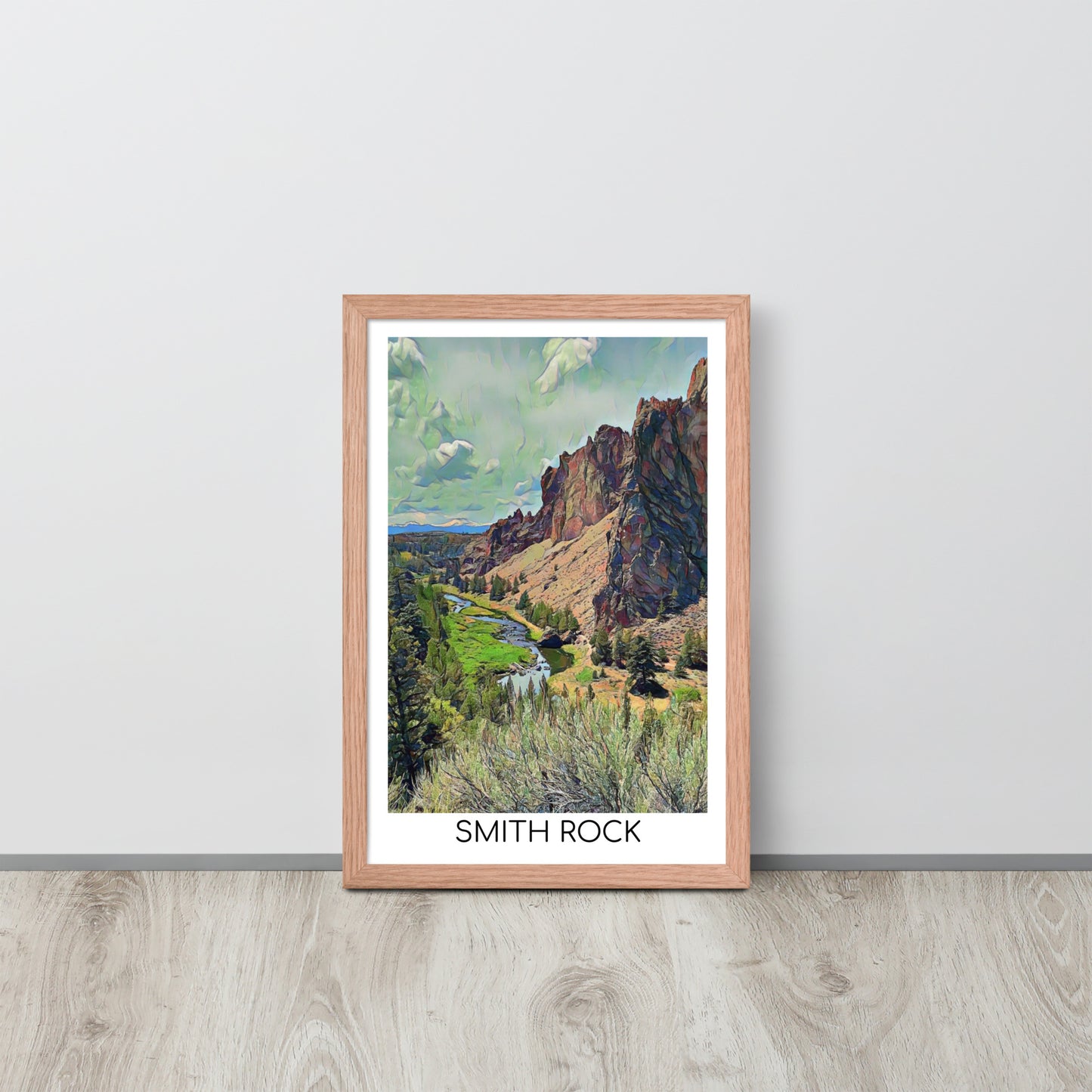 Smith Rock - Framed poster