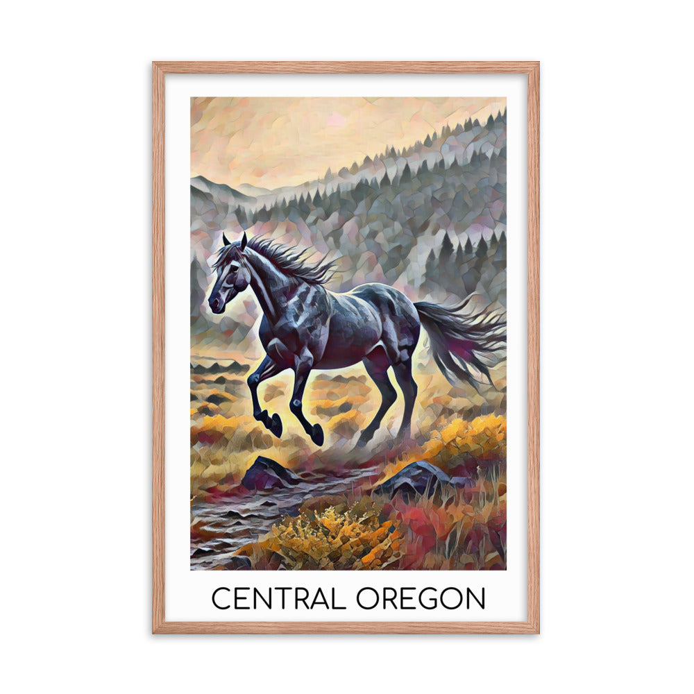 Central Oregon - Framed poster