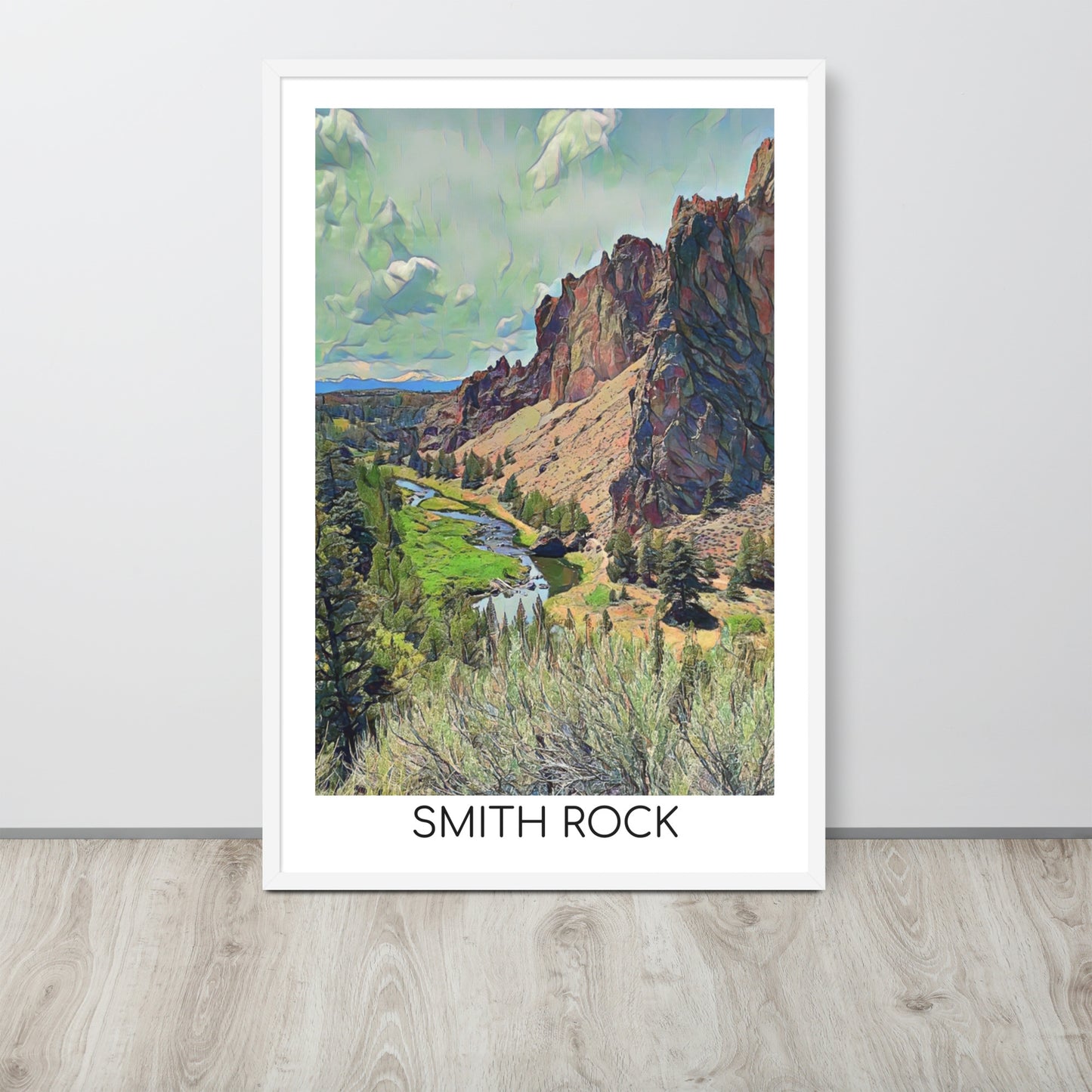 Smith Rock - Framed poster