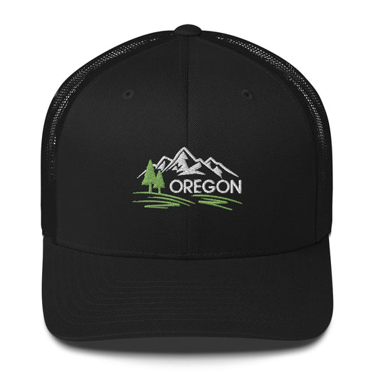 Oregon Mountains - Trucker Cap