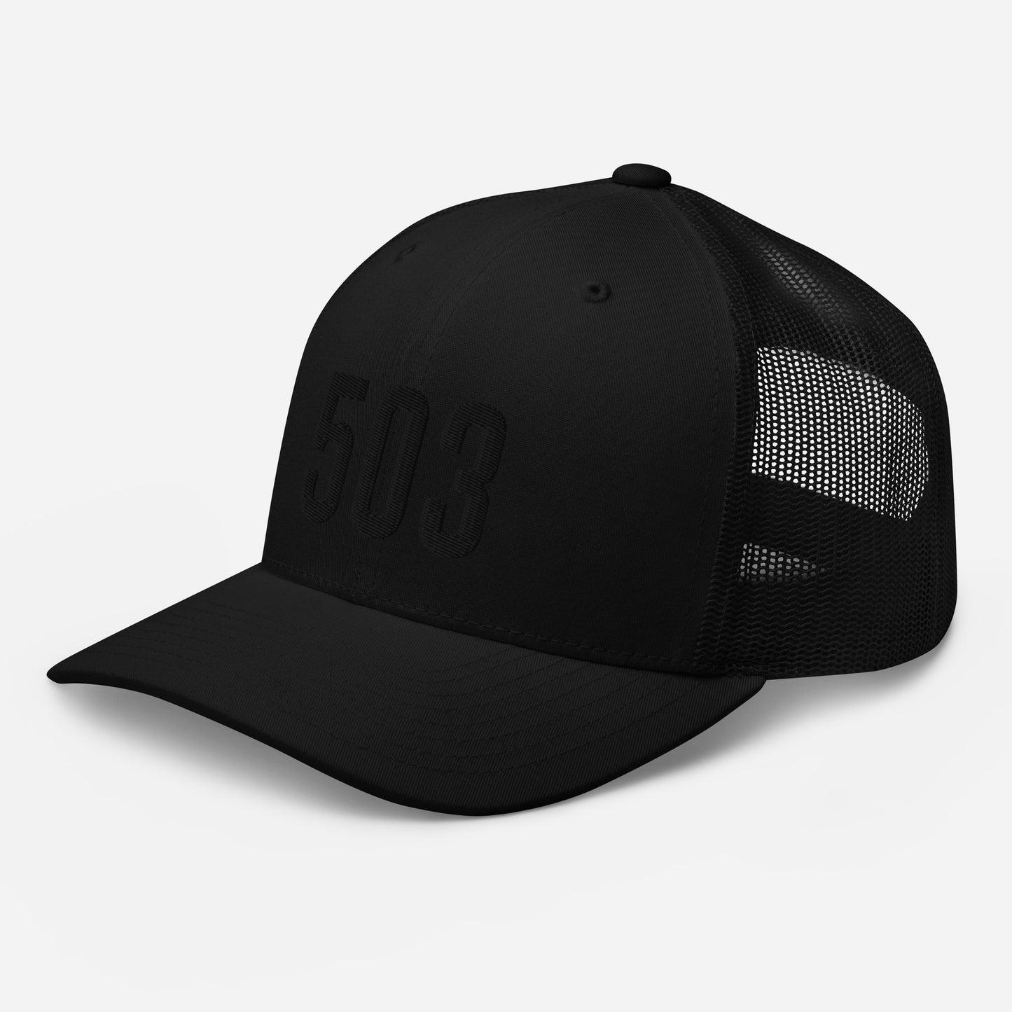 503/Black - Trucker Cap