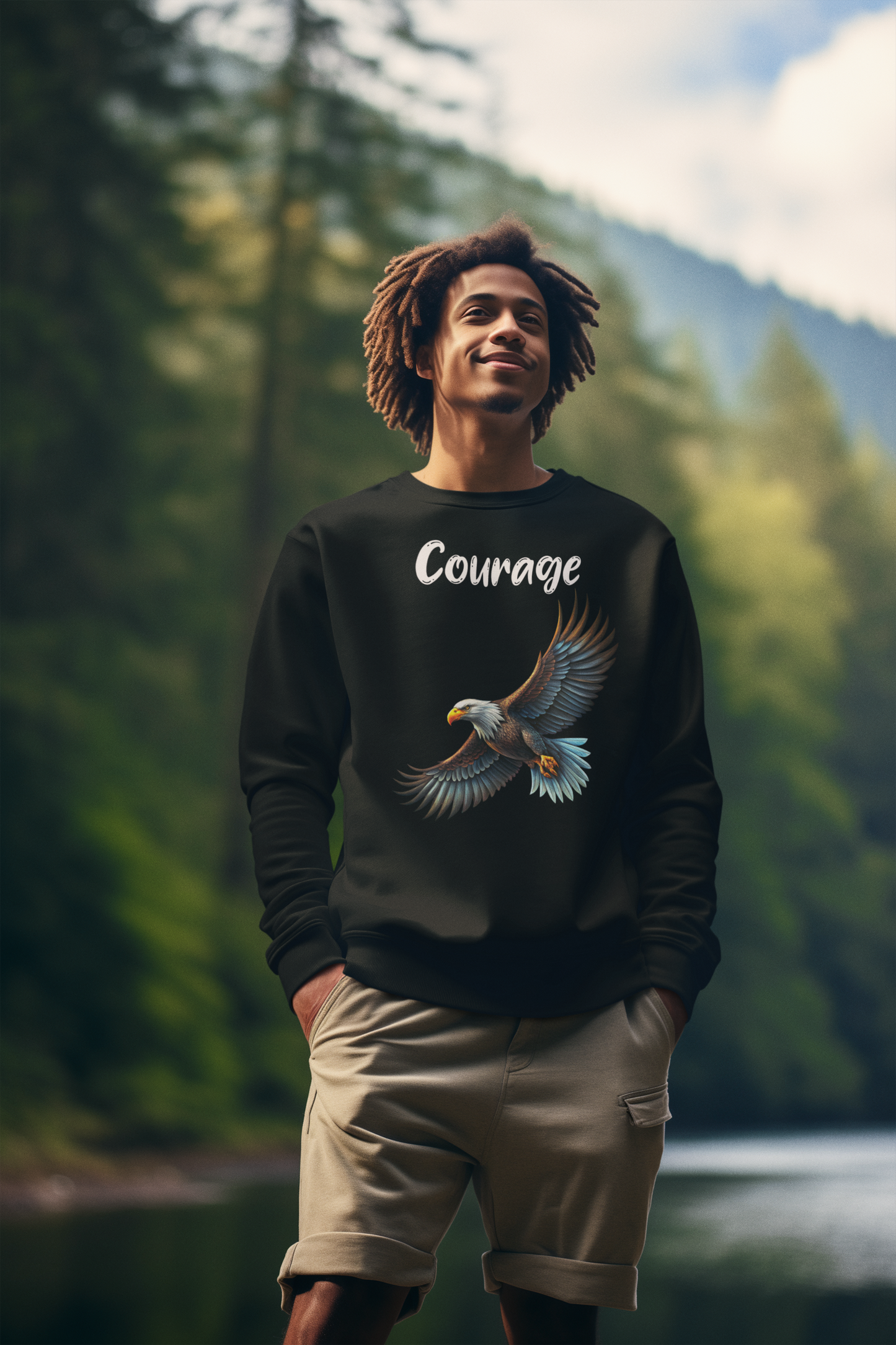 COURAGE - Unisex Premium Sweatshirt