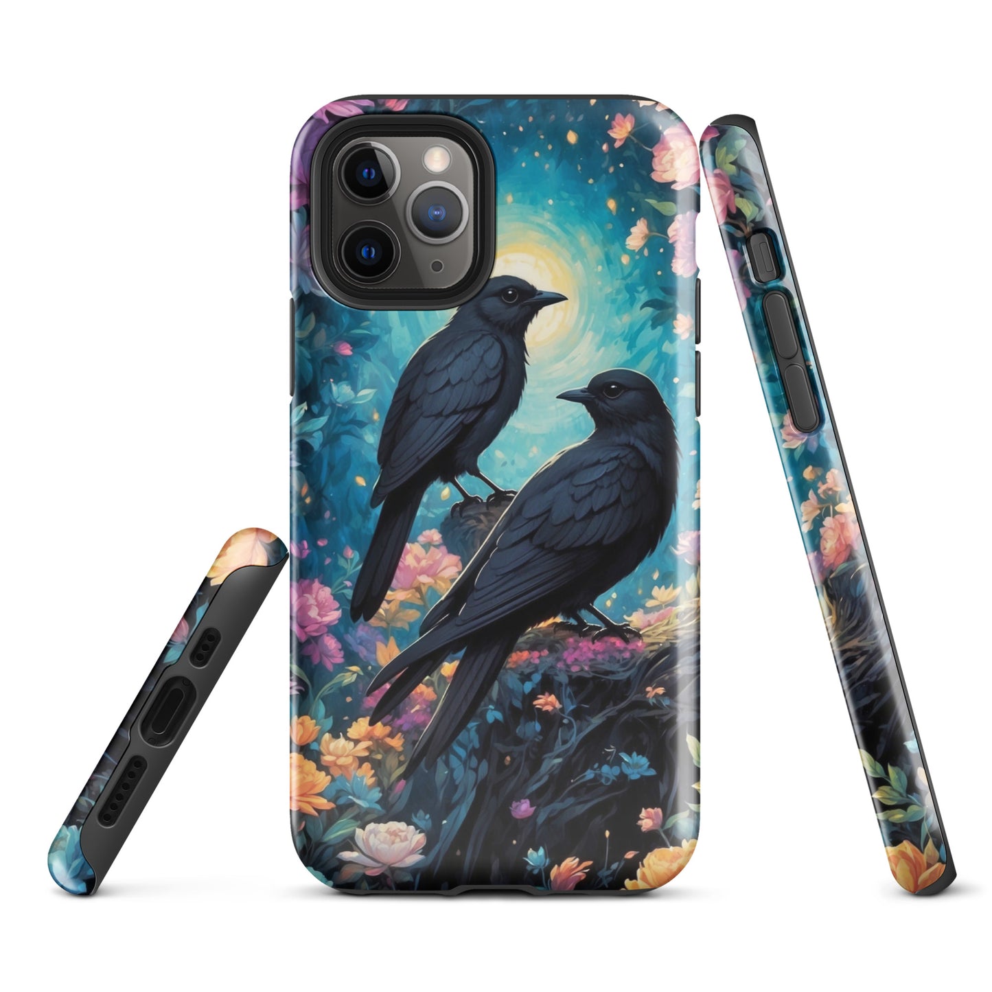 Black Birds - Tough Case for iPhone®