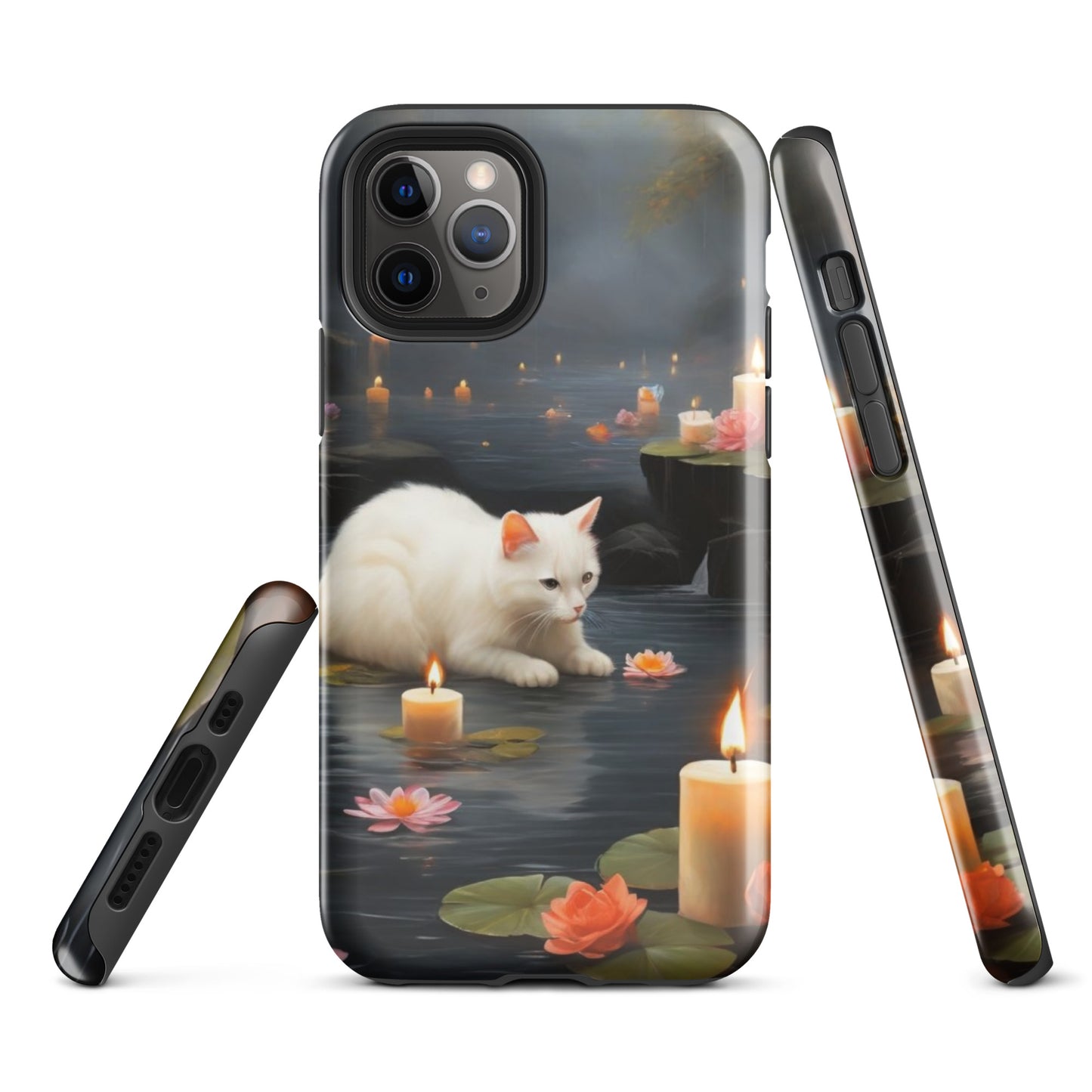 Kitten with Candles - Tough Case for iPhone®