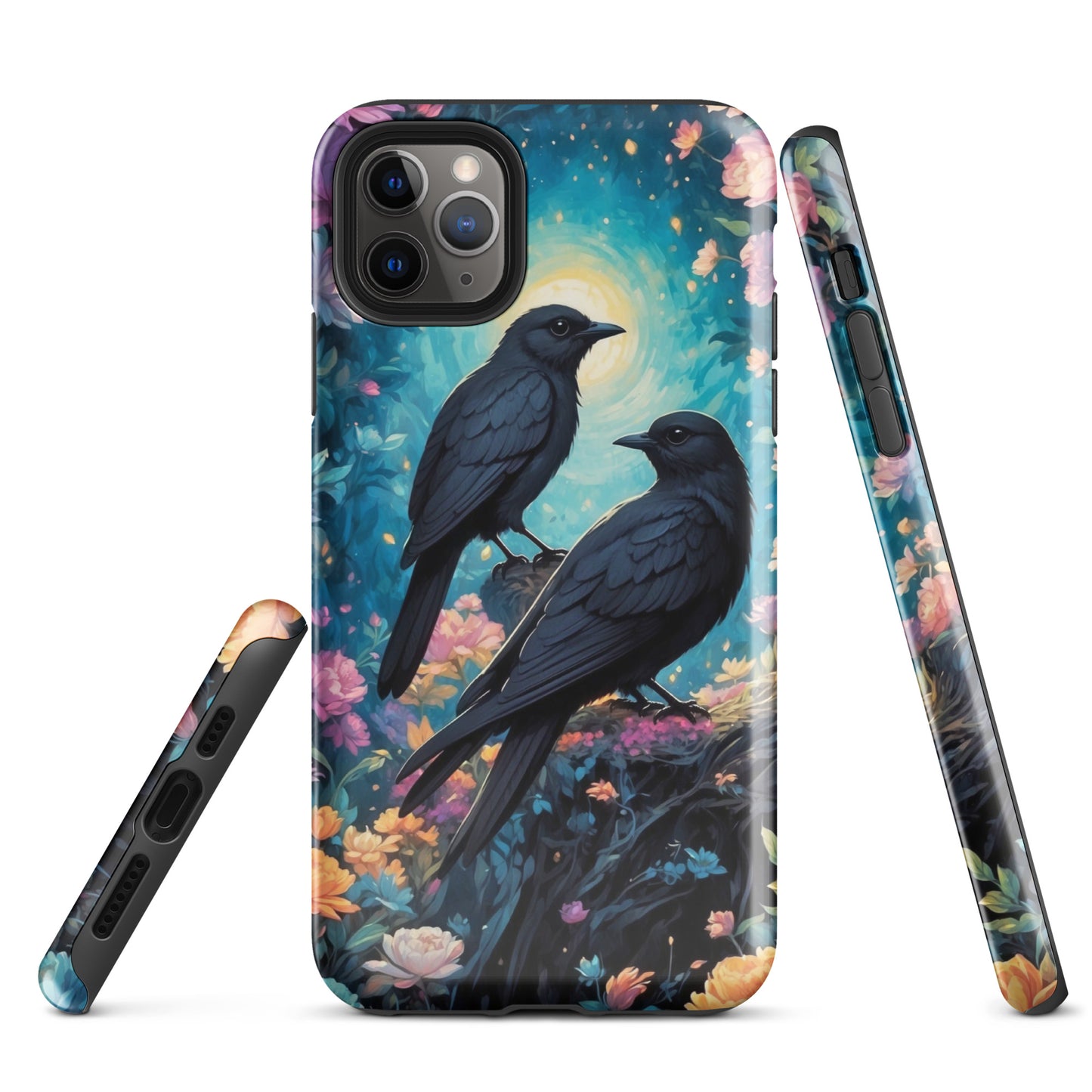 Black Birds - Tough Case for iPhone®