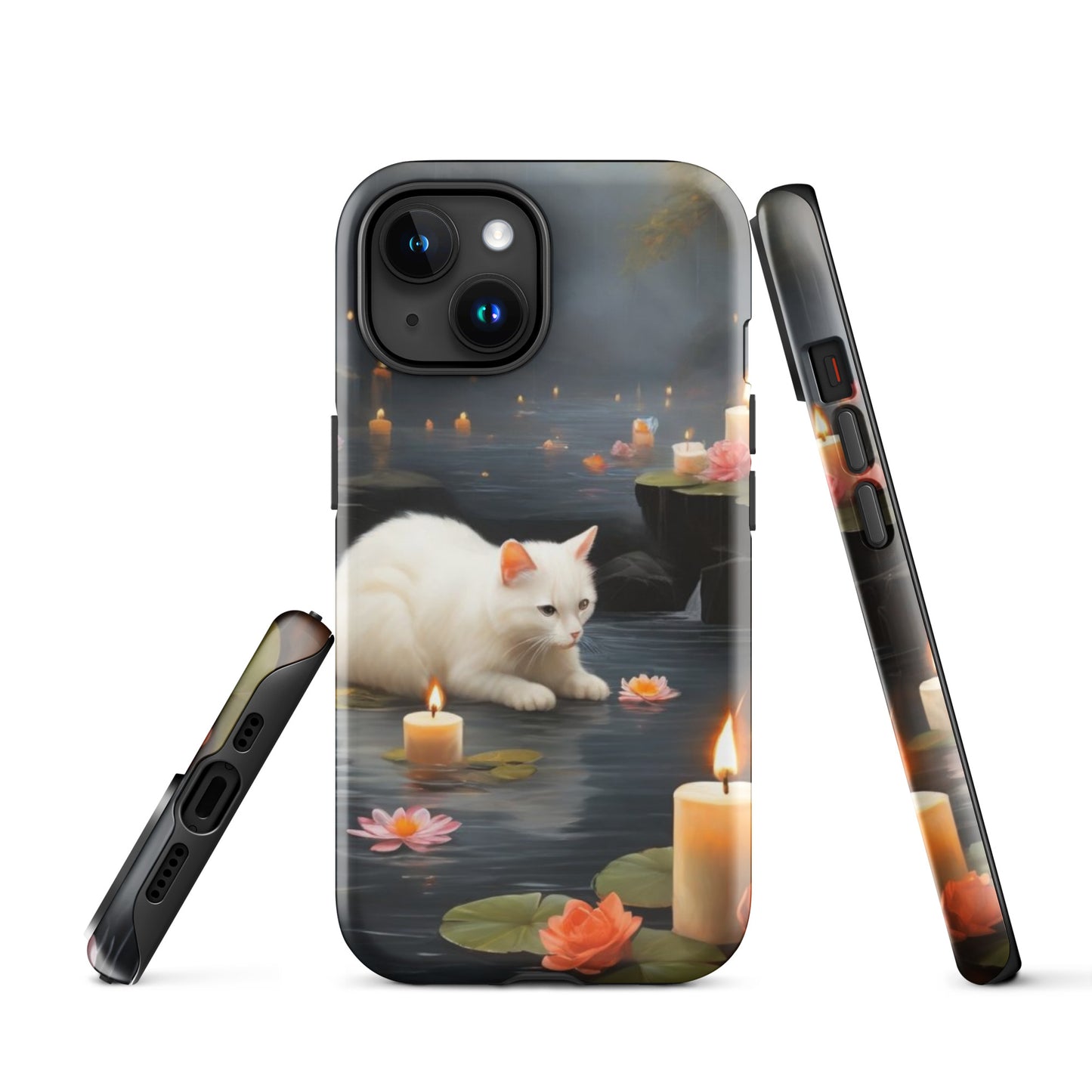 Kitten with Candles - Tough Case for iPhone®