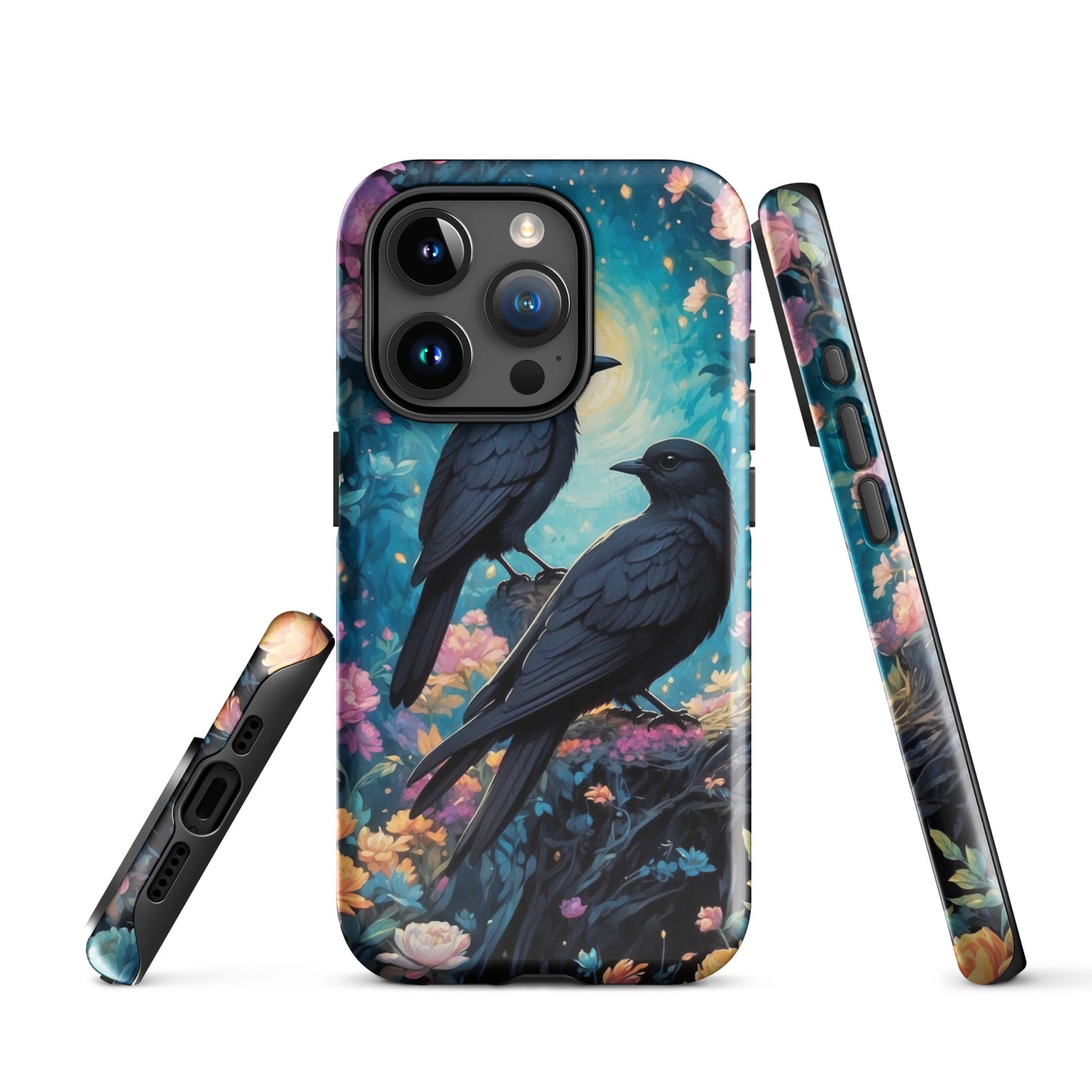 Black Birds - Tough Case for iPhone®