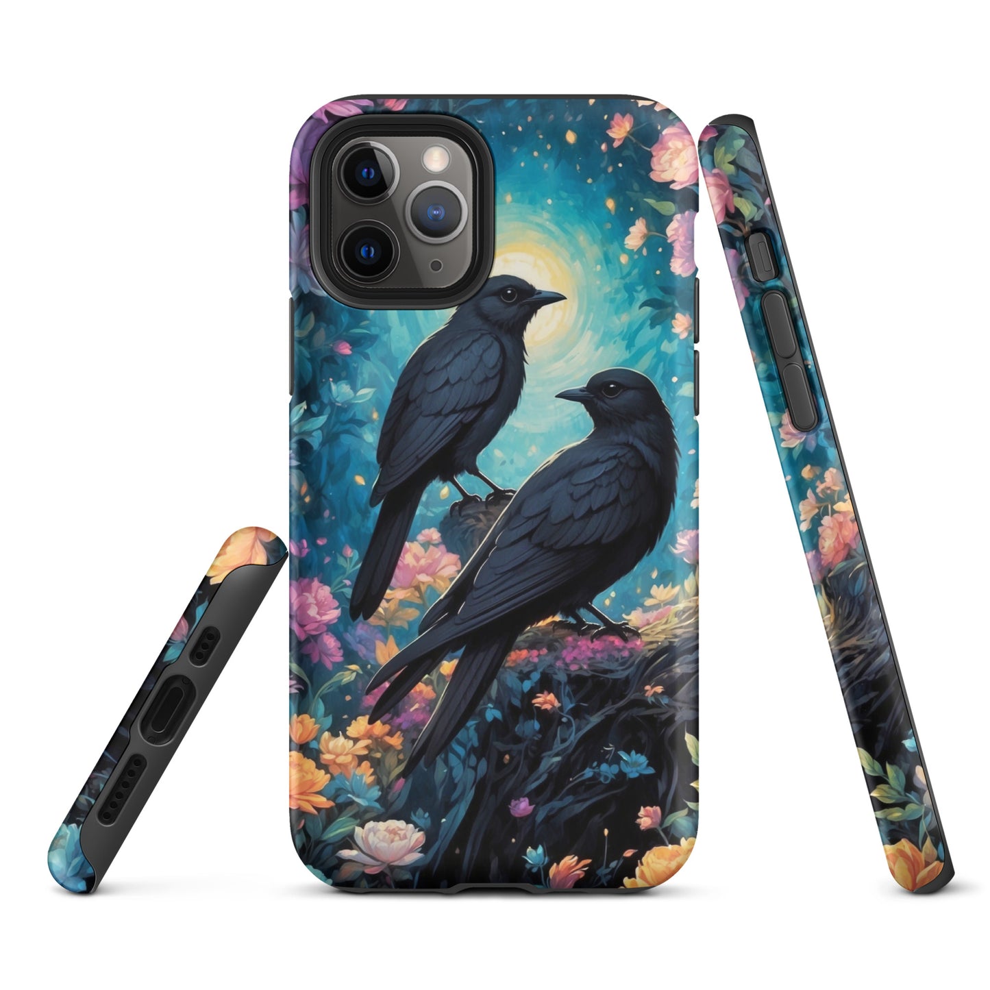 Black Birds - Tough Case for iPhone®