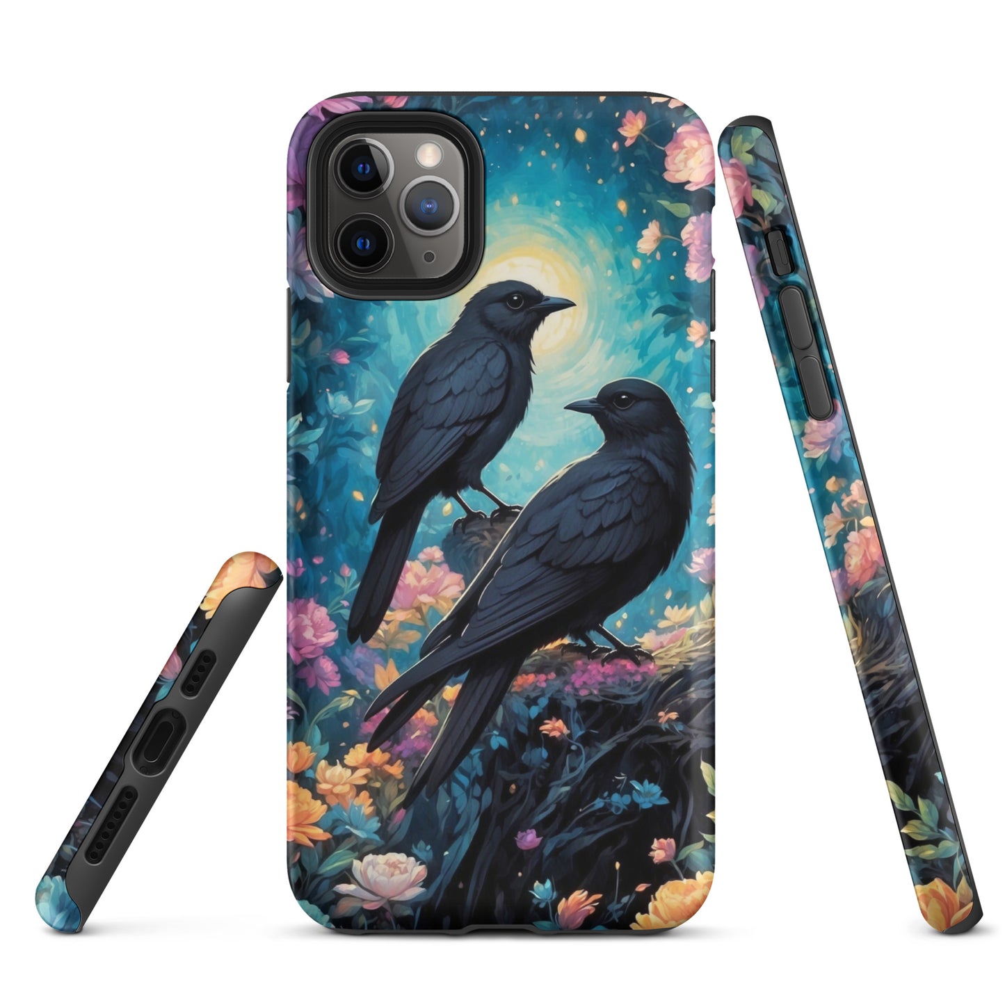 Black Birds - Tough Case for iPhone®