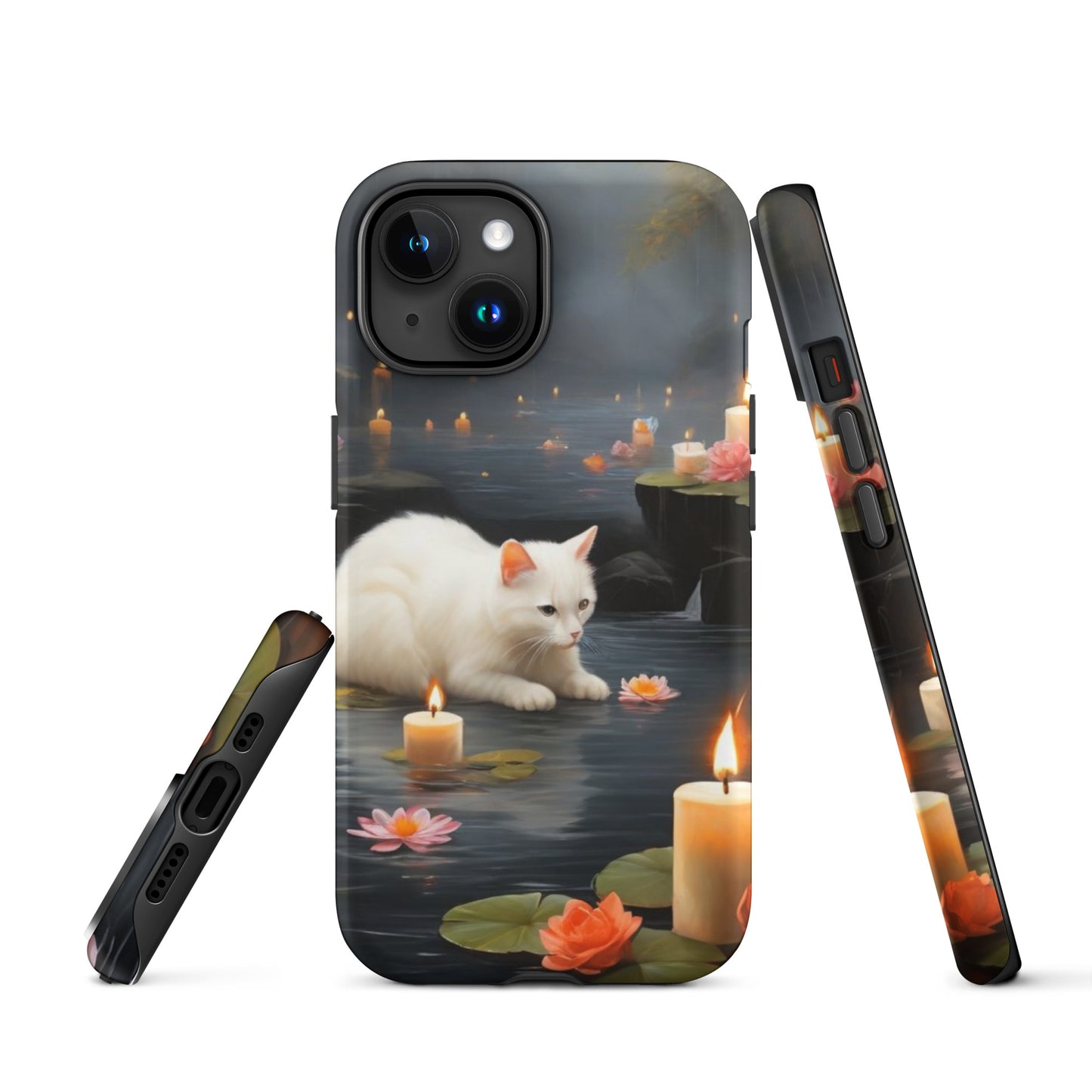 Kitten with Candles - Tough Case for iPhone®