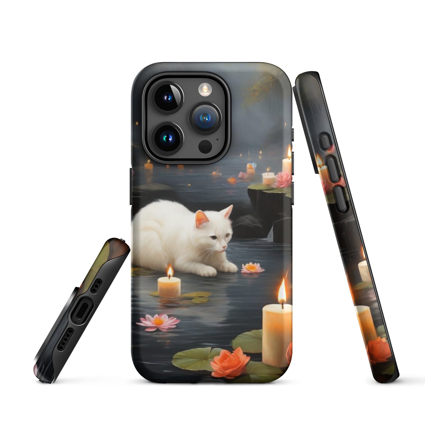 Kitten with Candles - Tough Case for iPhone®