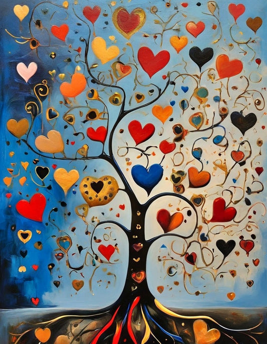 Tree of Hearts - Jigsaw puzzle