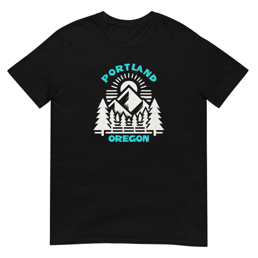 Portland - Featured Cities - Short-Sleeve Unisex T-Shirt