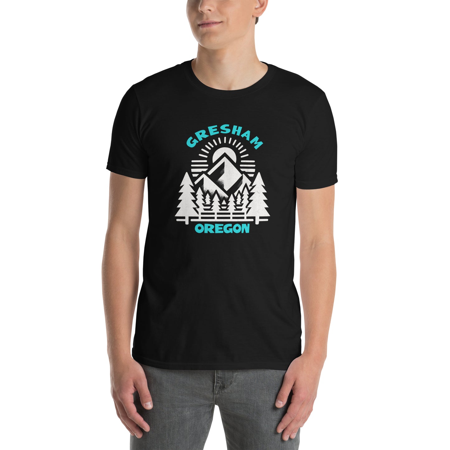 Gresham - Featured Cities - Short-Sleeve Unisex T-Shirt