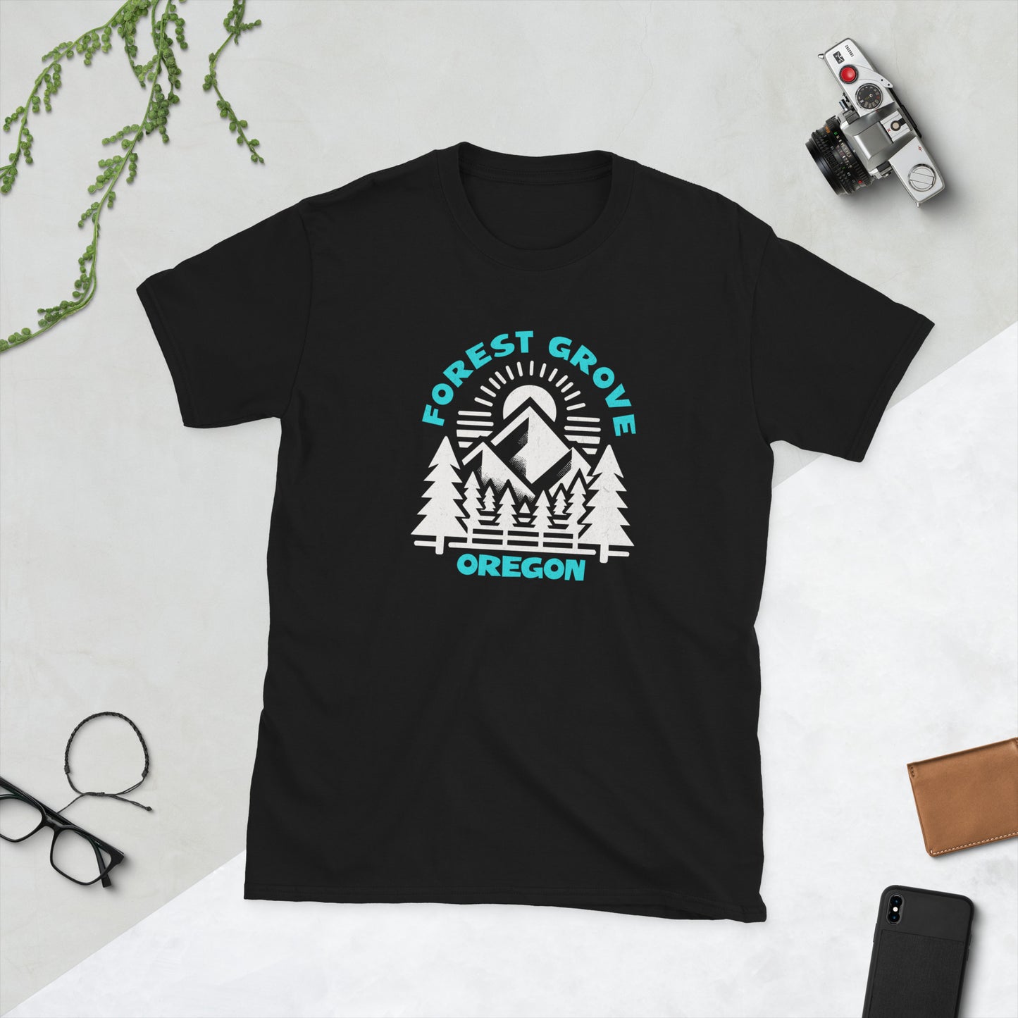 Forest Grove - Featured Cities -Short-Sleeve Unisex T-Shirt