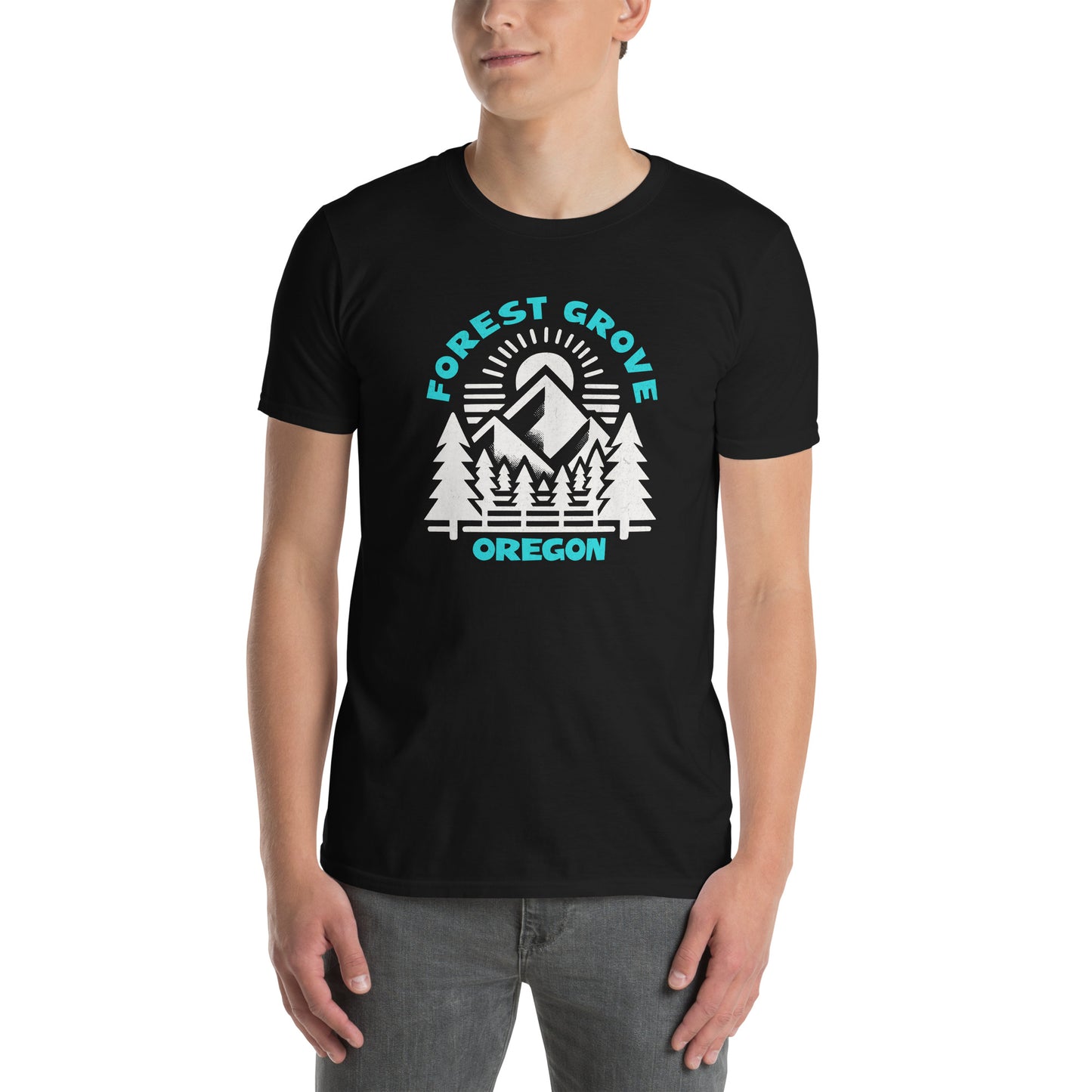 Forest Grove - Featured Cities -Short-Sleeve Unisex T-Shirt