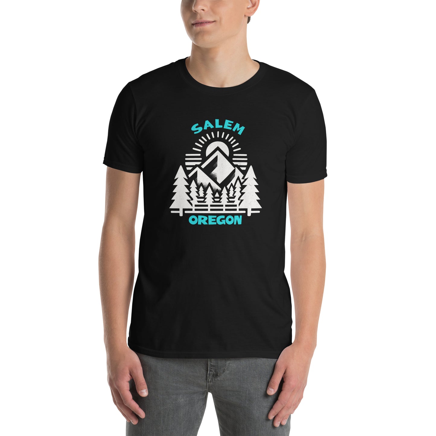 Salem - Featured Cities - Short-Sleeve Unisex T-Shirt