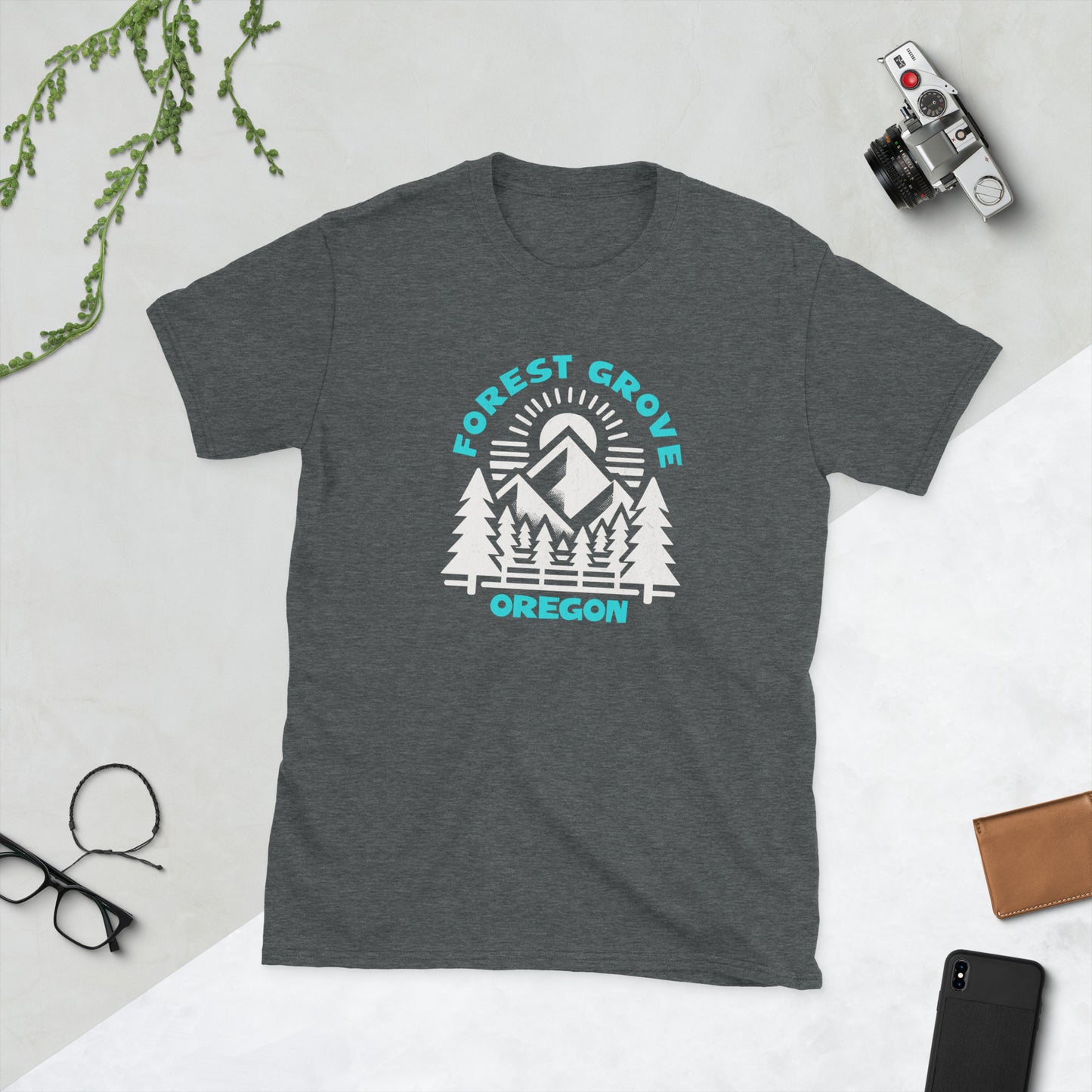 Forest Grove - Featured Cities -Short-Sleeve Unisex T-Shirt