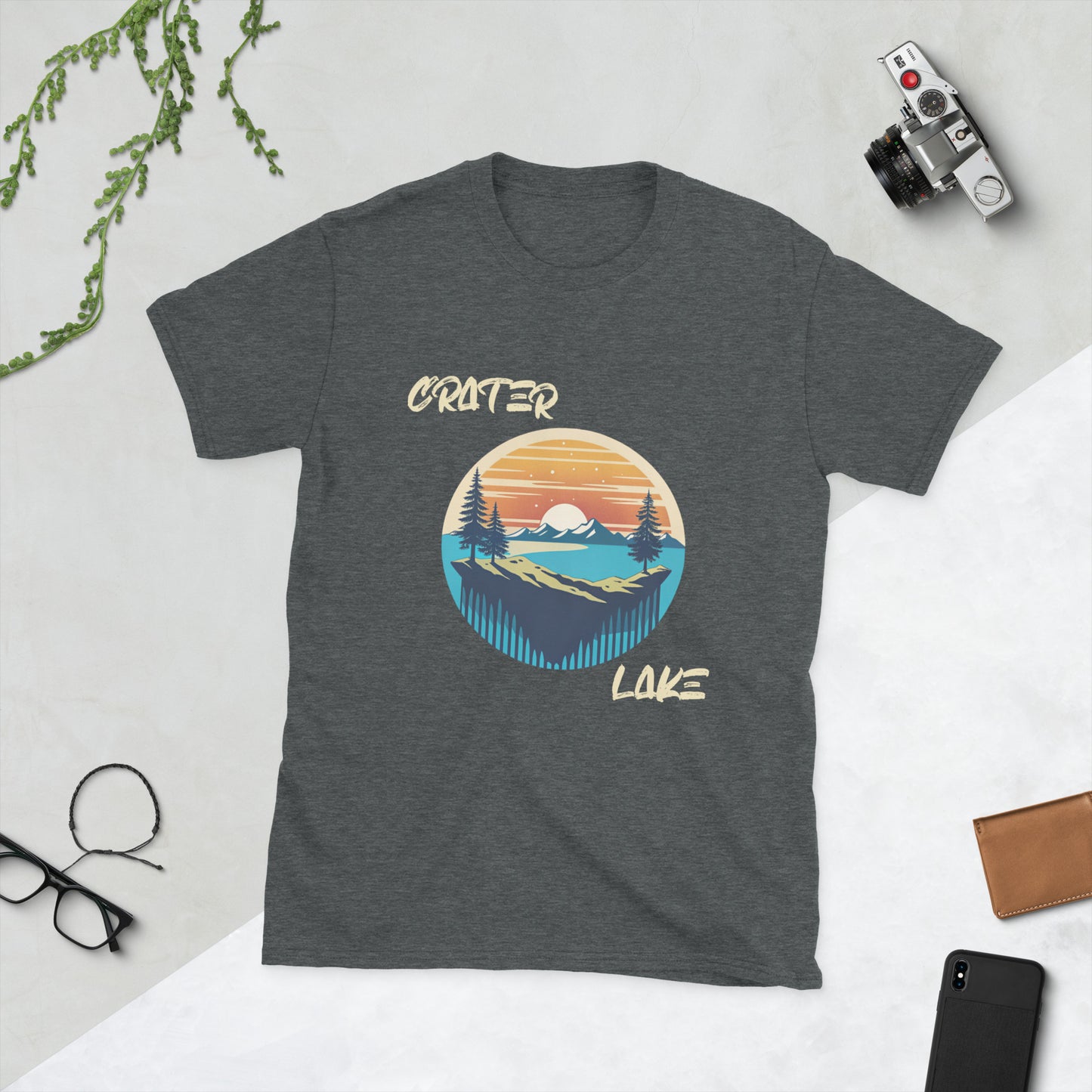 Crater Lake - Short-Sleeve Unisex T-Shirt