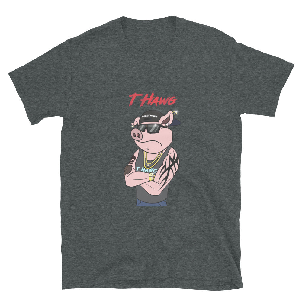 TUBBY - T HAWG -Short-Sleeve Unisex T-Shirt