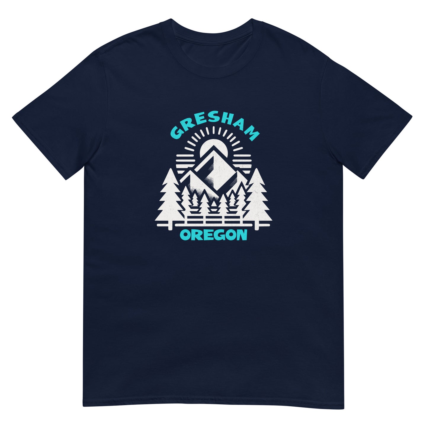 Gresham - Featured Cities - Short-Sleeve Unisex T-Shirt