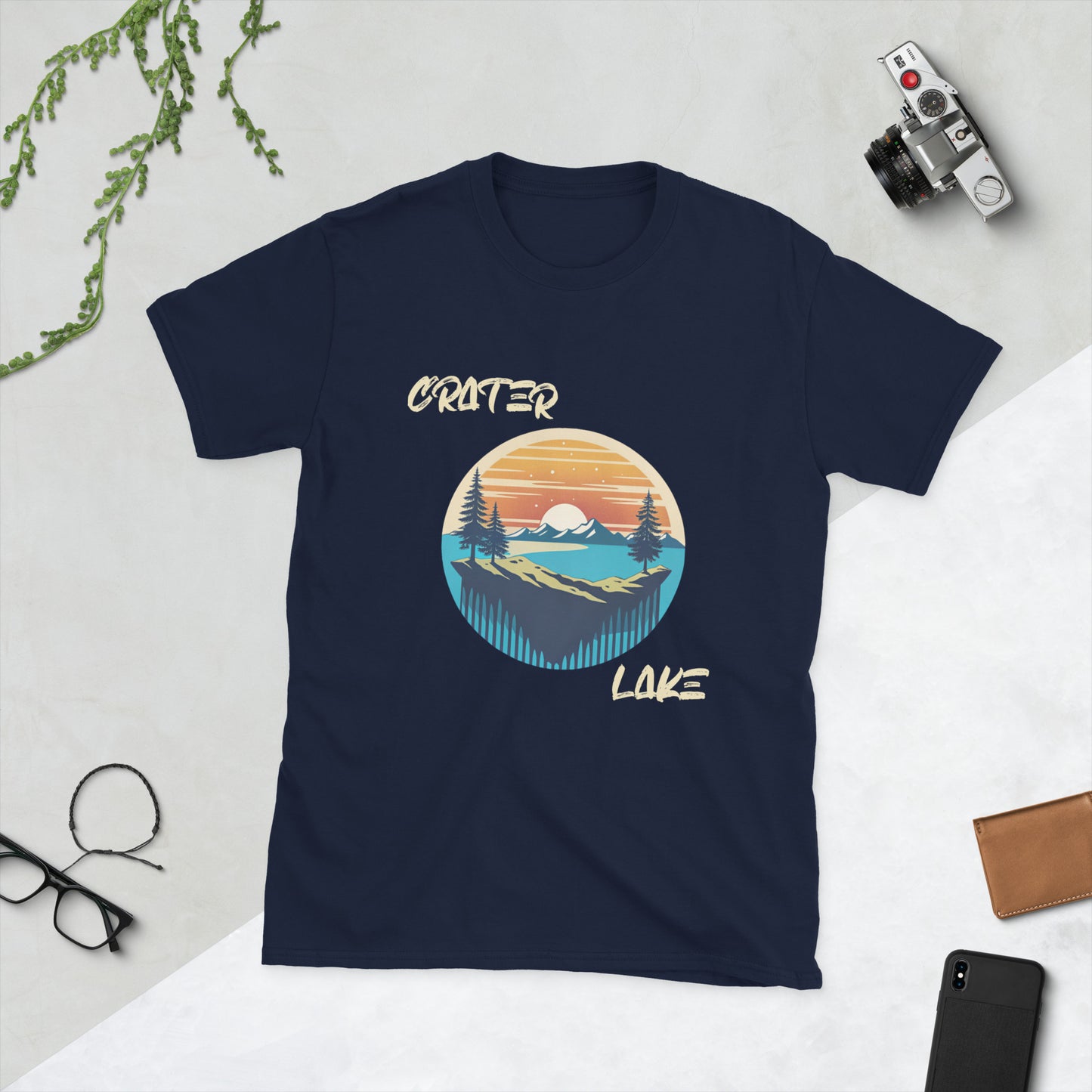 Crater Lake - Short-Sleeve Unisex T-Shirt