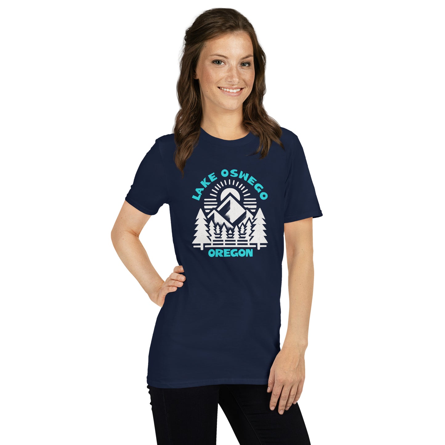 Lake Oswego - Featured Cities - Short-Sleeve Unisex T-Shirt