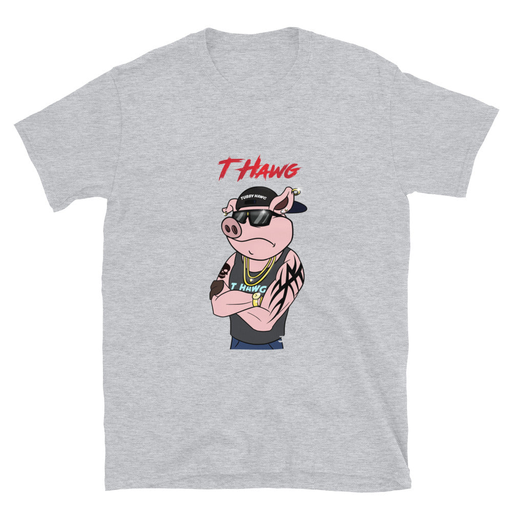 TUBBY - T HAWG -Short-Sleeve Unisex T-Shirt