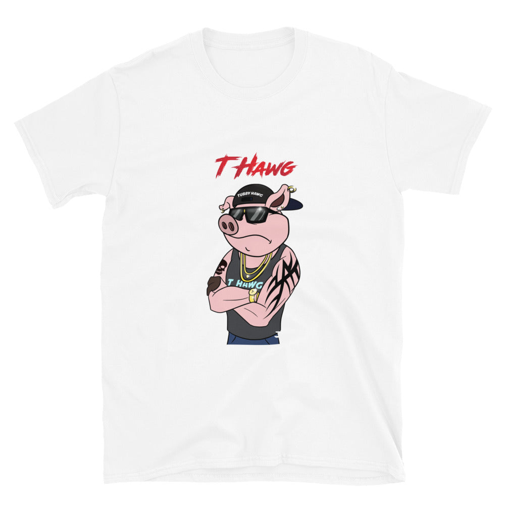 TUBBY - T HAWG -Short-Sleeve Unisex T-Shirt