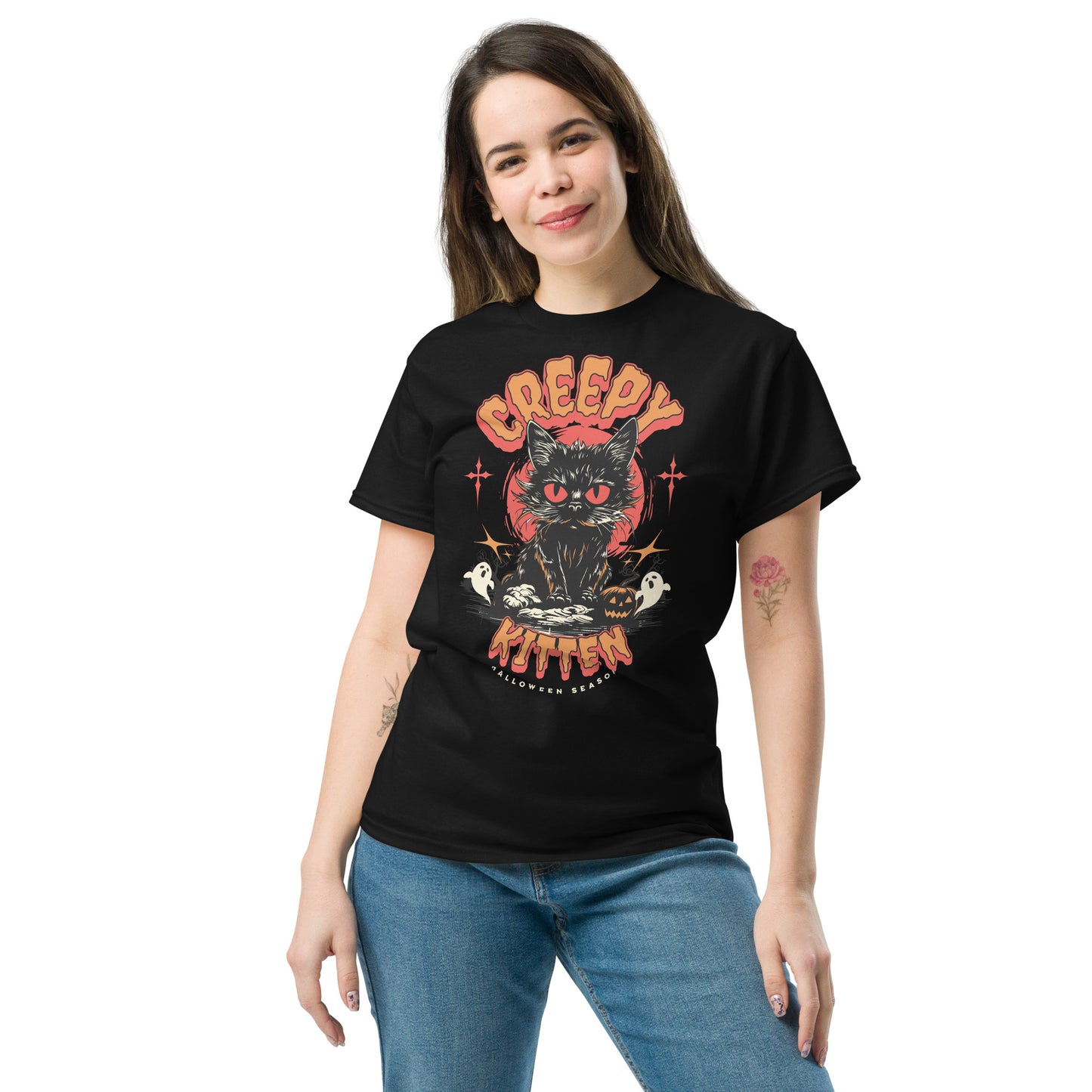 CREEPY KITTEN - Unisex classic tee