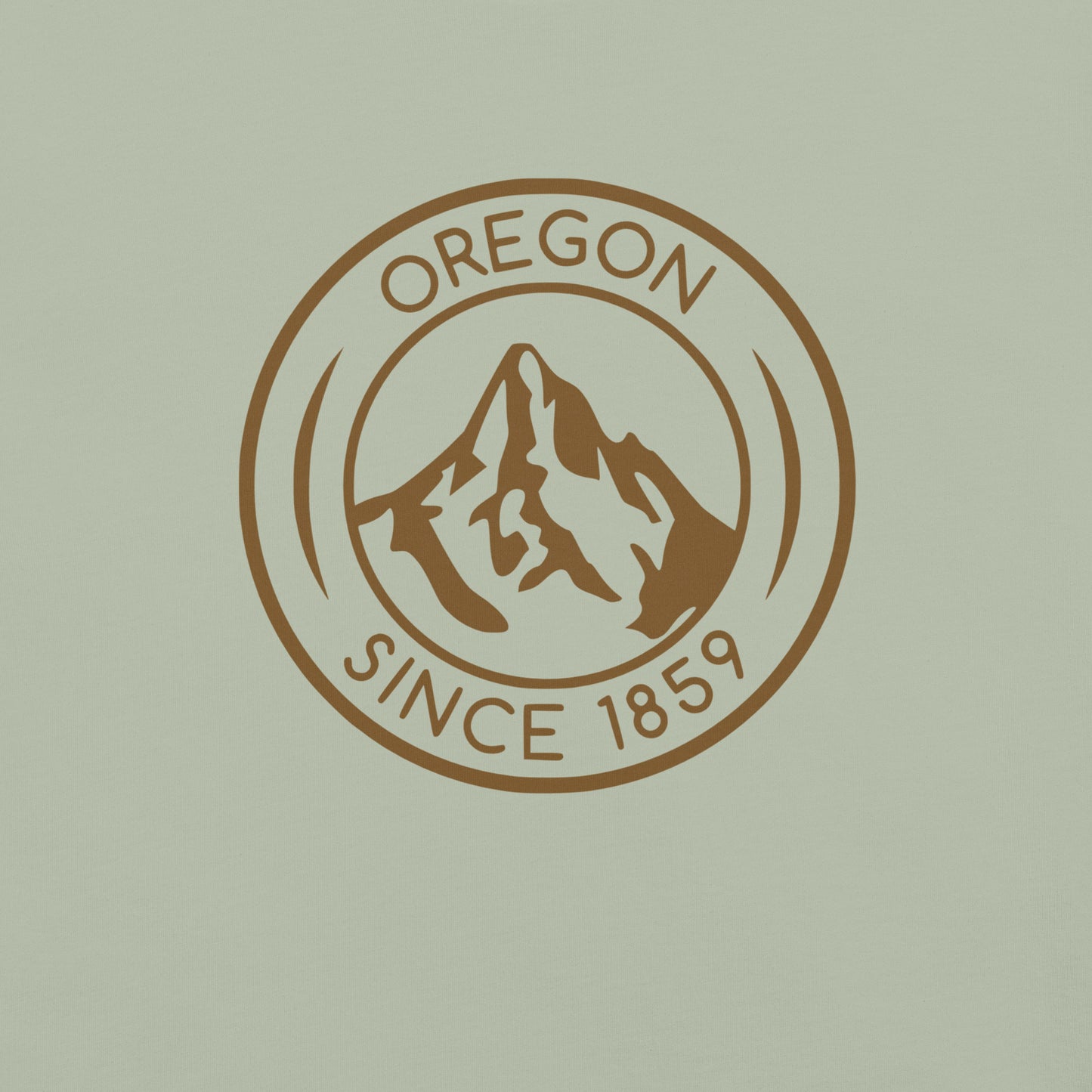 OREGON SINCE 1859 - BROWN - Comfort Colors - Unisex garment-dyed heavyweight t-shirt