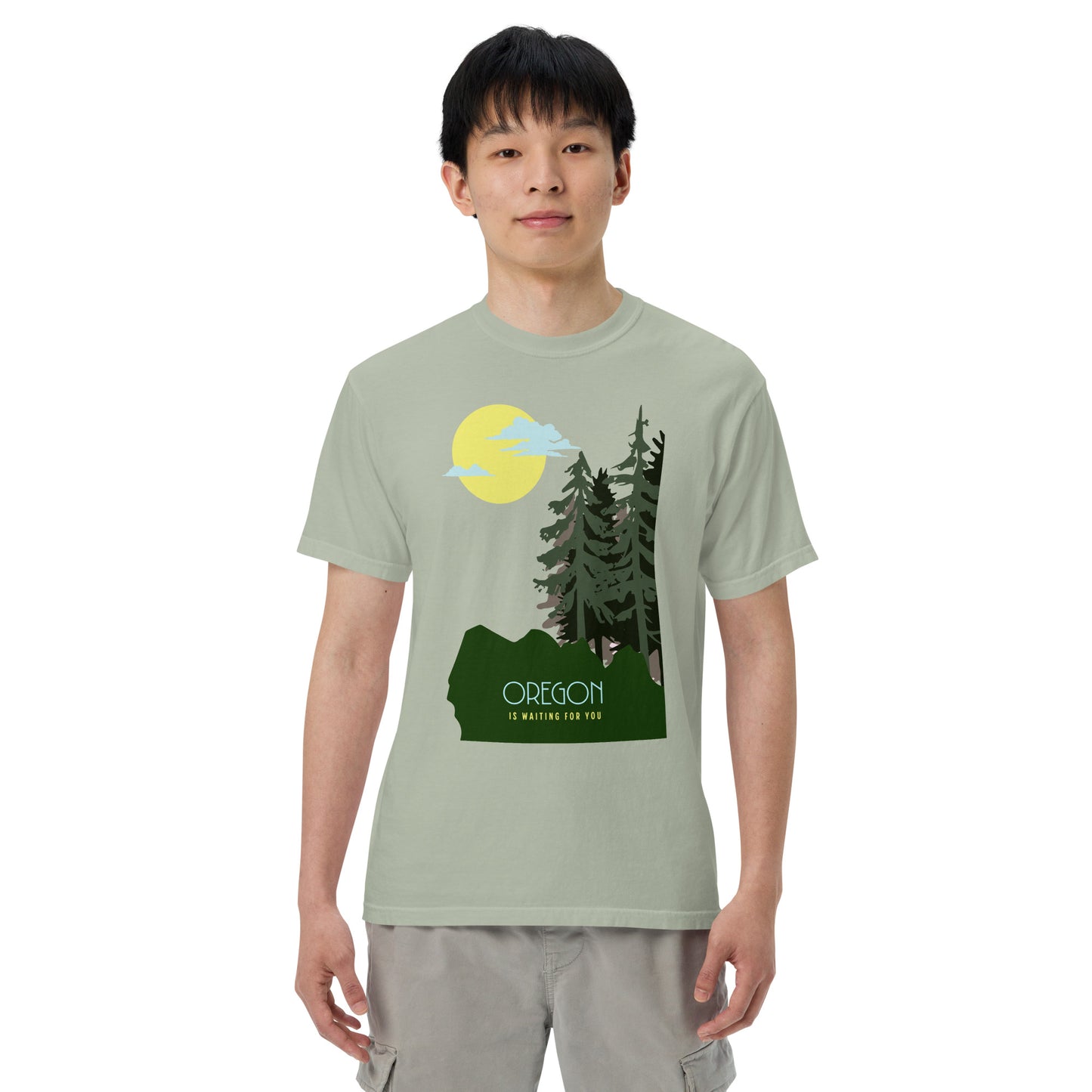 OREGON IS WAITING FOR YOU - Comfort Colors - Unisex garment-dyed heavyweight t-shirt