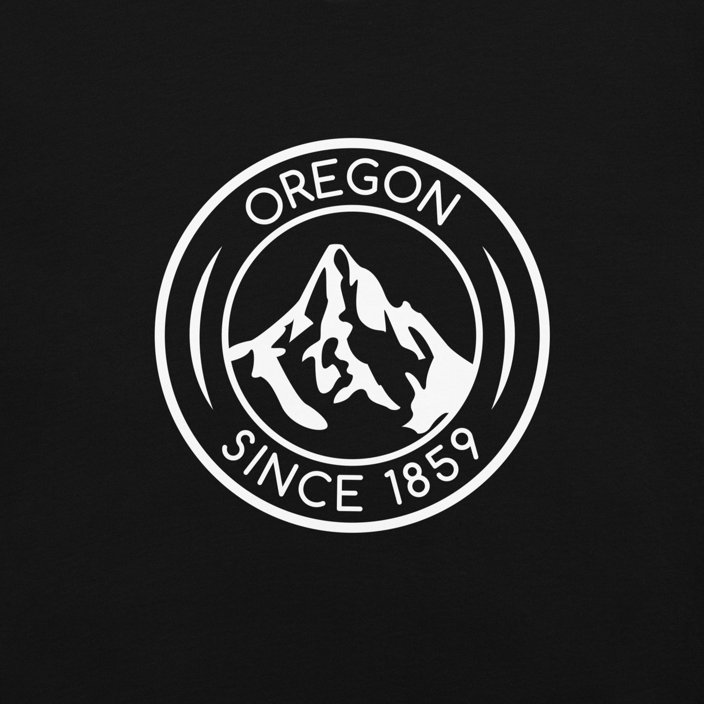 OREGON SINCE 1859 - WHITE - Comfort Color - Unisex garment-dyed heavyweight t-shirt